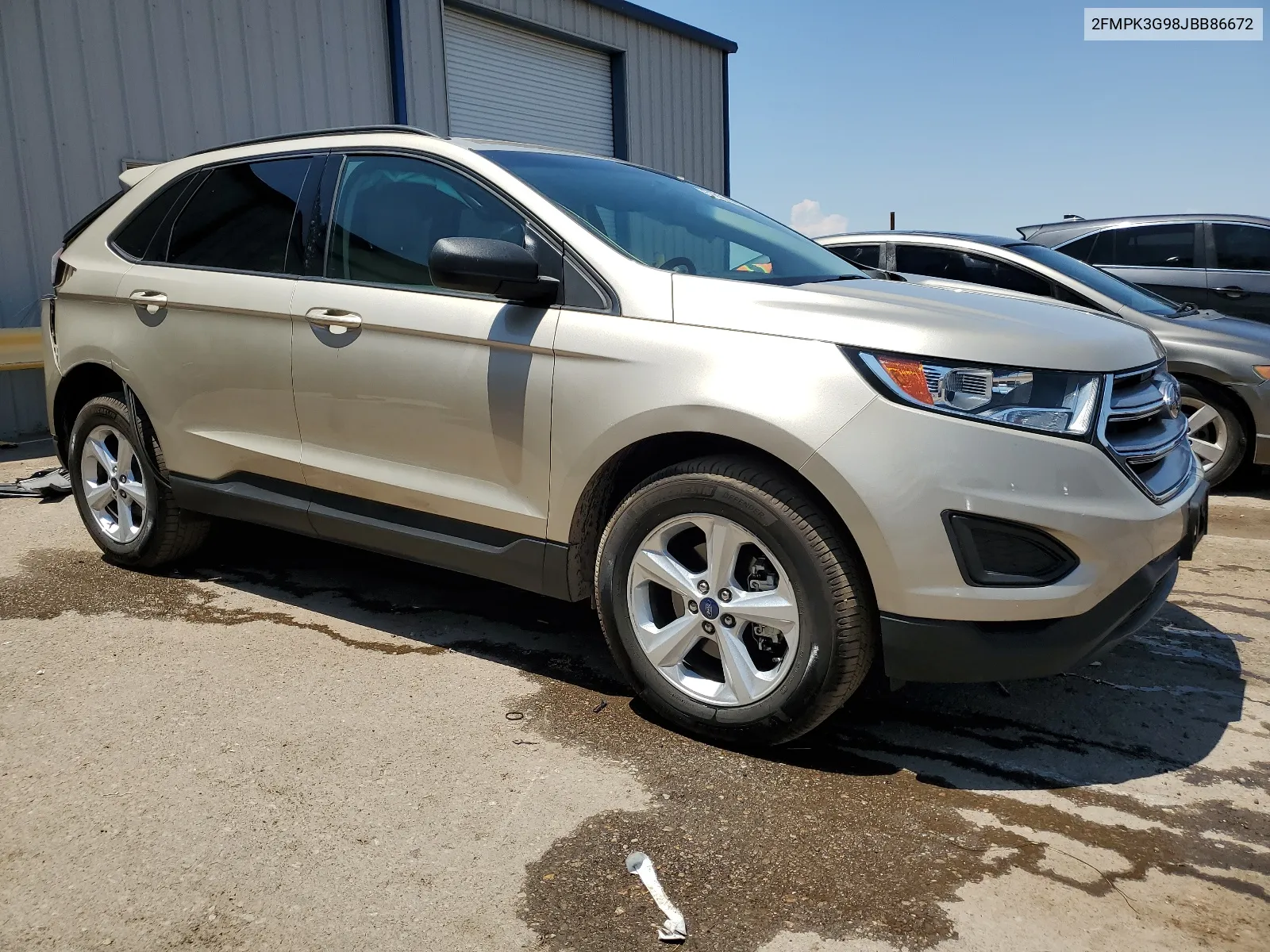 2018 Ford Edge Se VIN: 2FMPK3G98JBB86672 Lot: 61922044