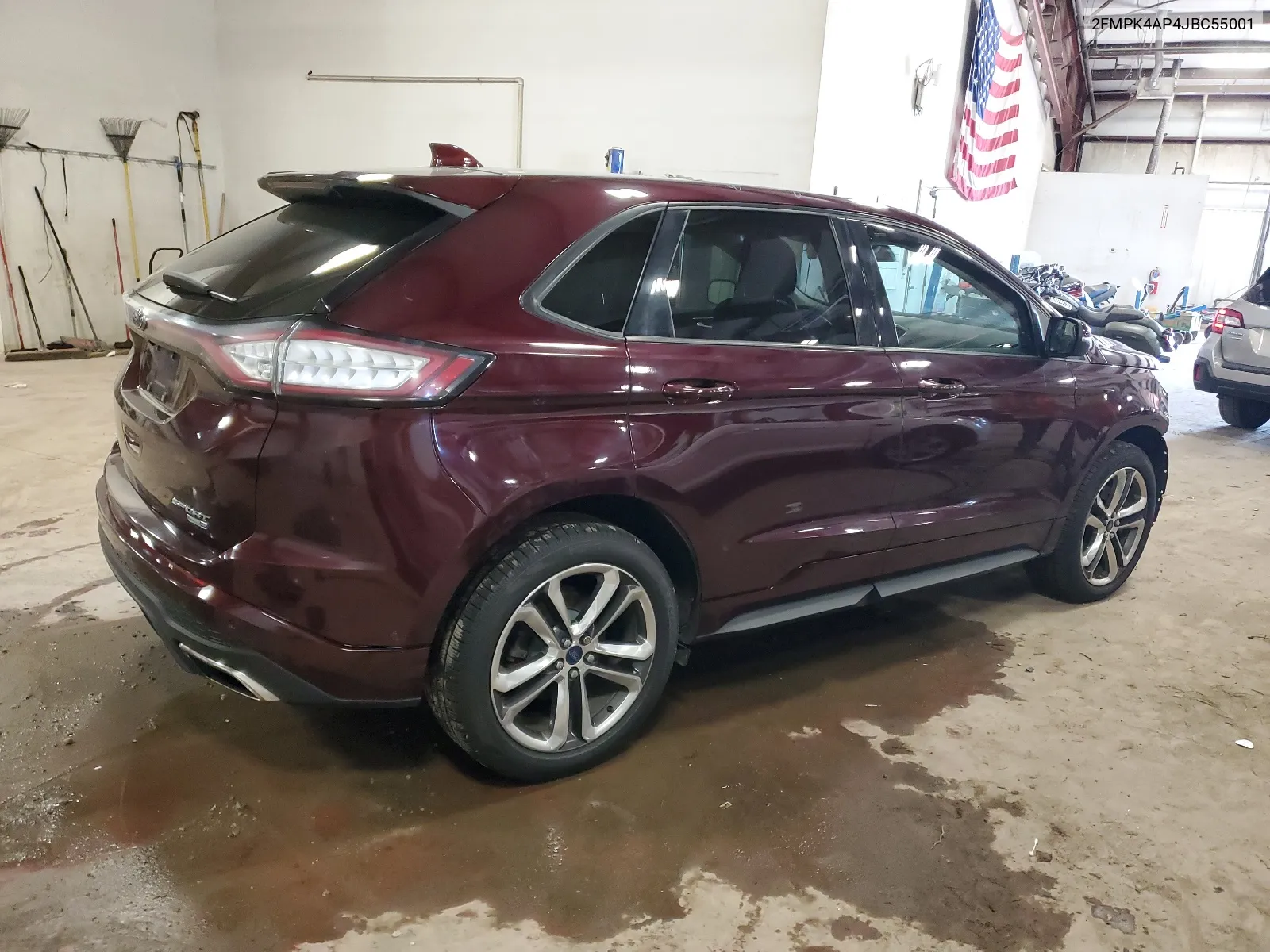 2FMPK4AP4JBC55001 2018 Ford Edge Sport