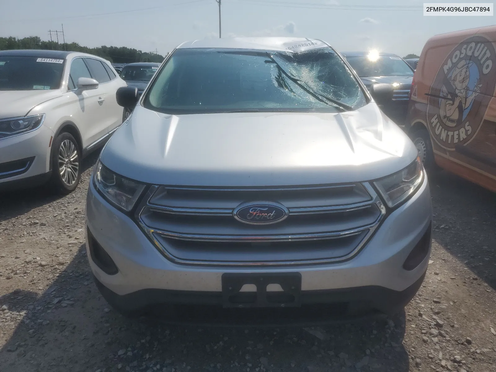 2018 Ford Edge Se VIN: 2FMPK4G96JBC47894 Lot: 64242514