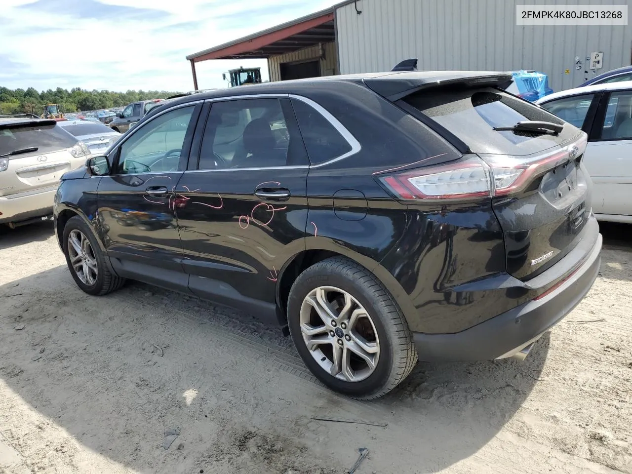 2FMPK4K80JBC13268 2018 Ford Edge Titanium