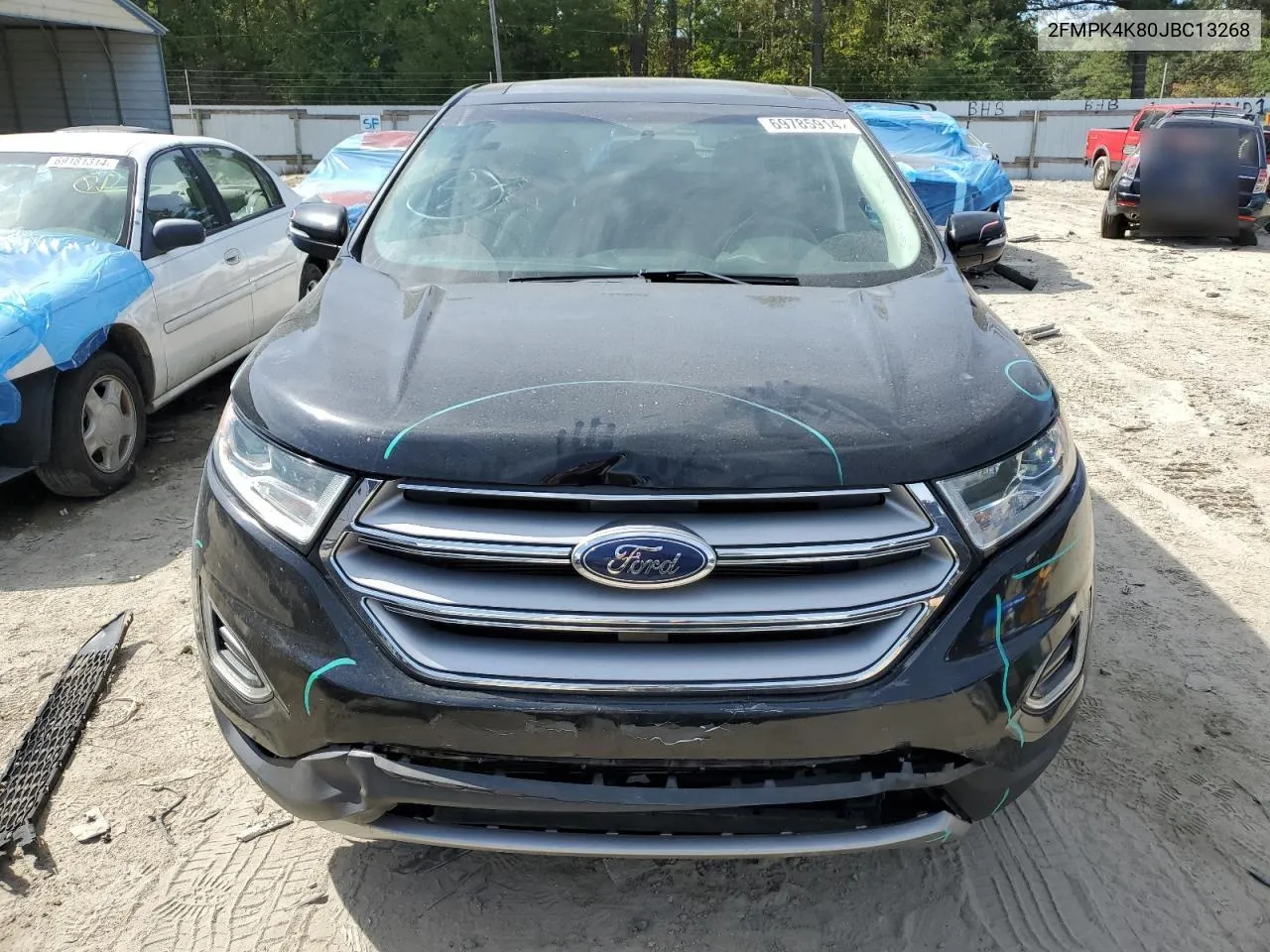 2FMPK4K80JBC13268 2018 Ford Edge Titanium