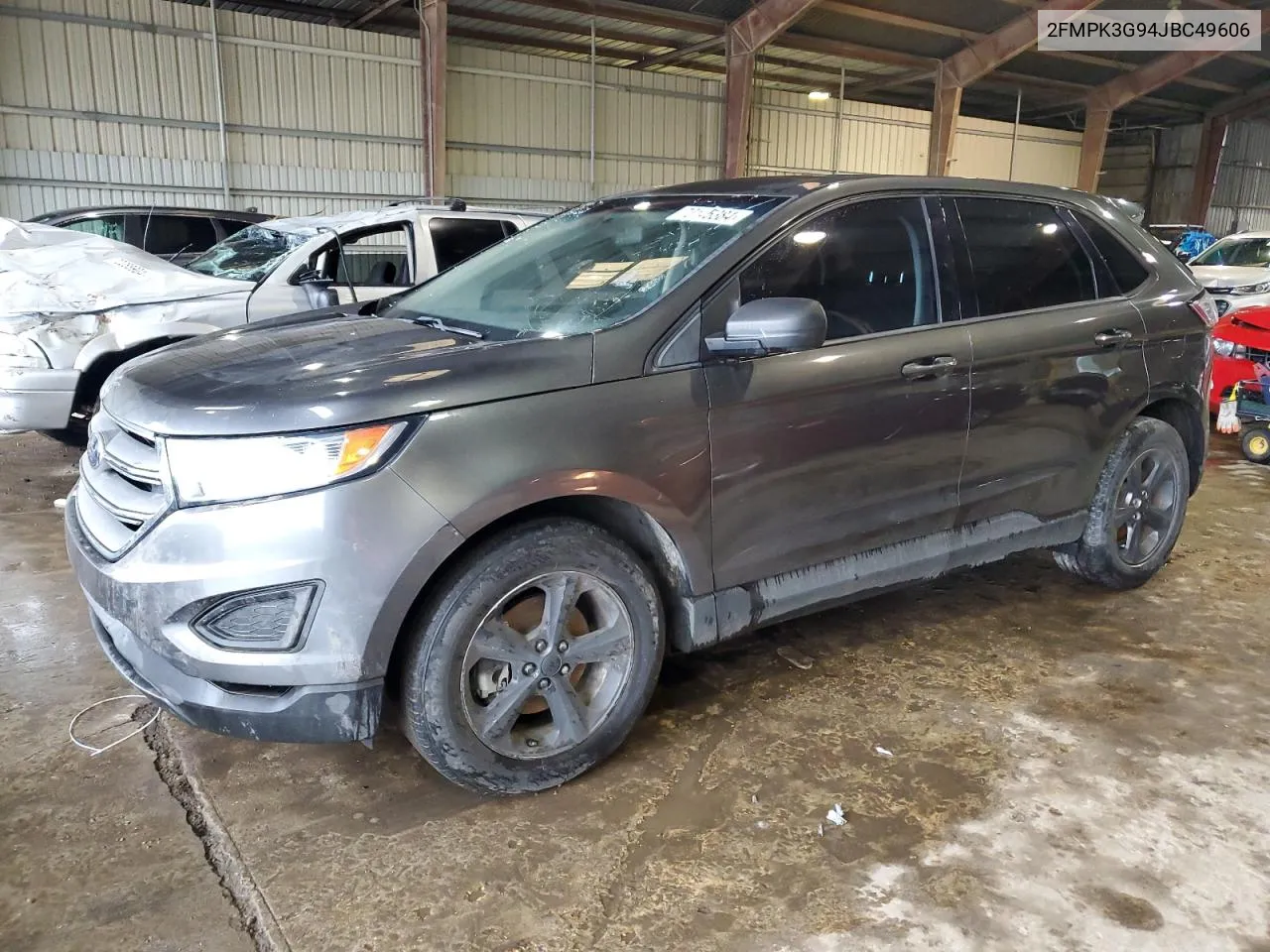 2018 Ford Edge Se VIN: 2FMPK3G94JBC49606 Lot: 70145384