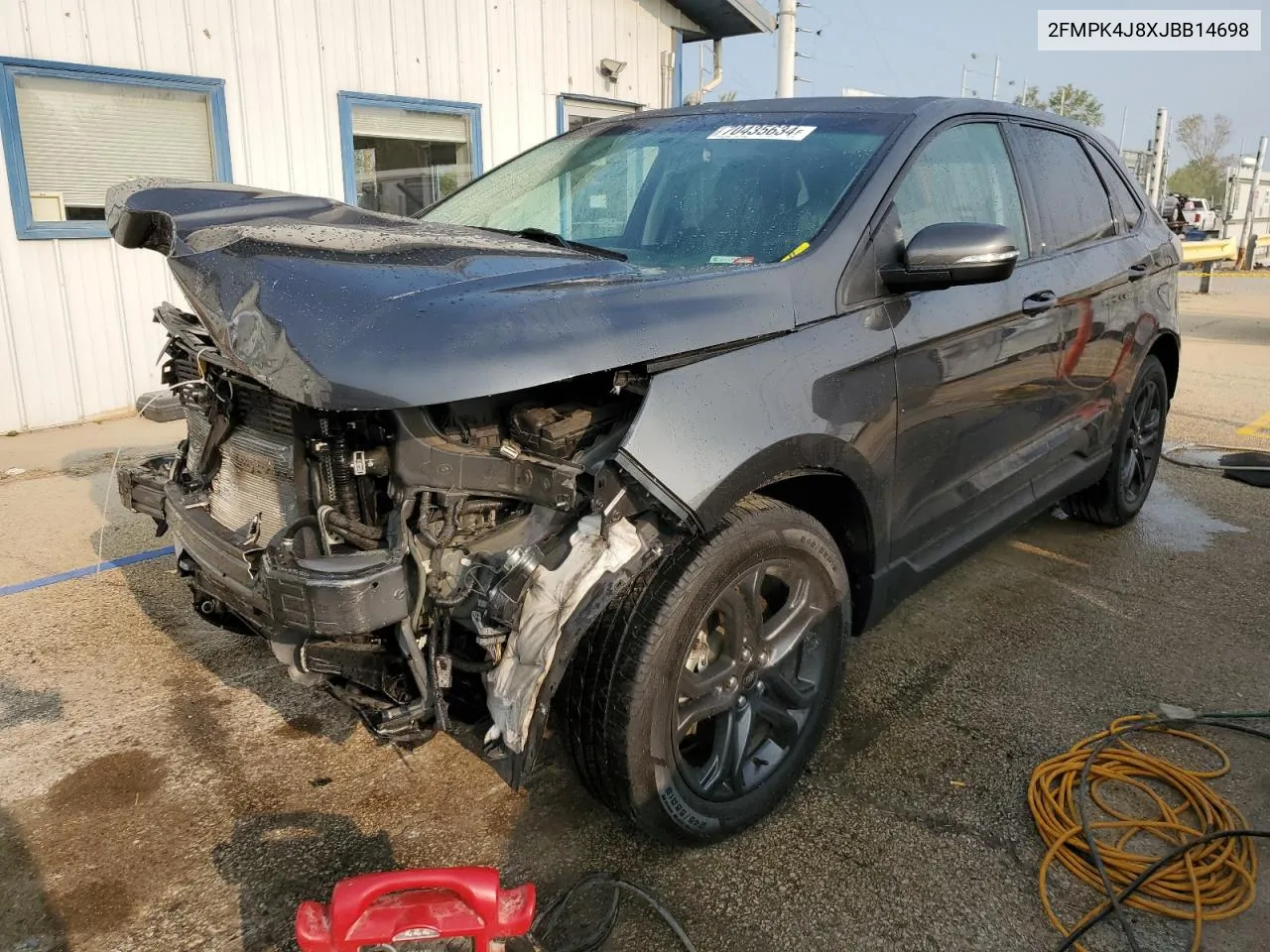 2FMPK4J8XJBB14698 2018 Ford Edge Sel