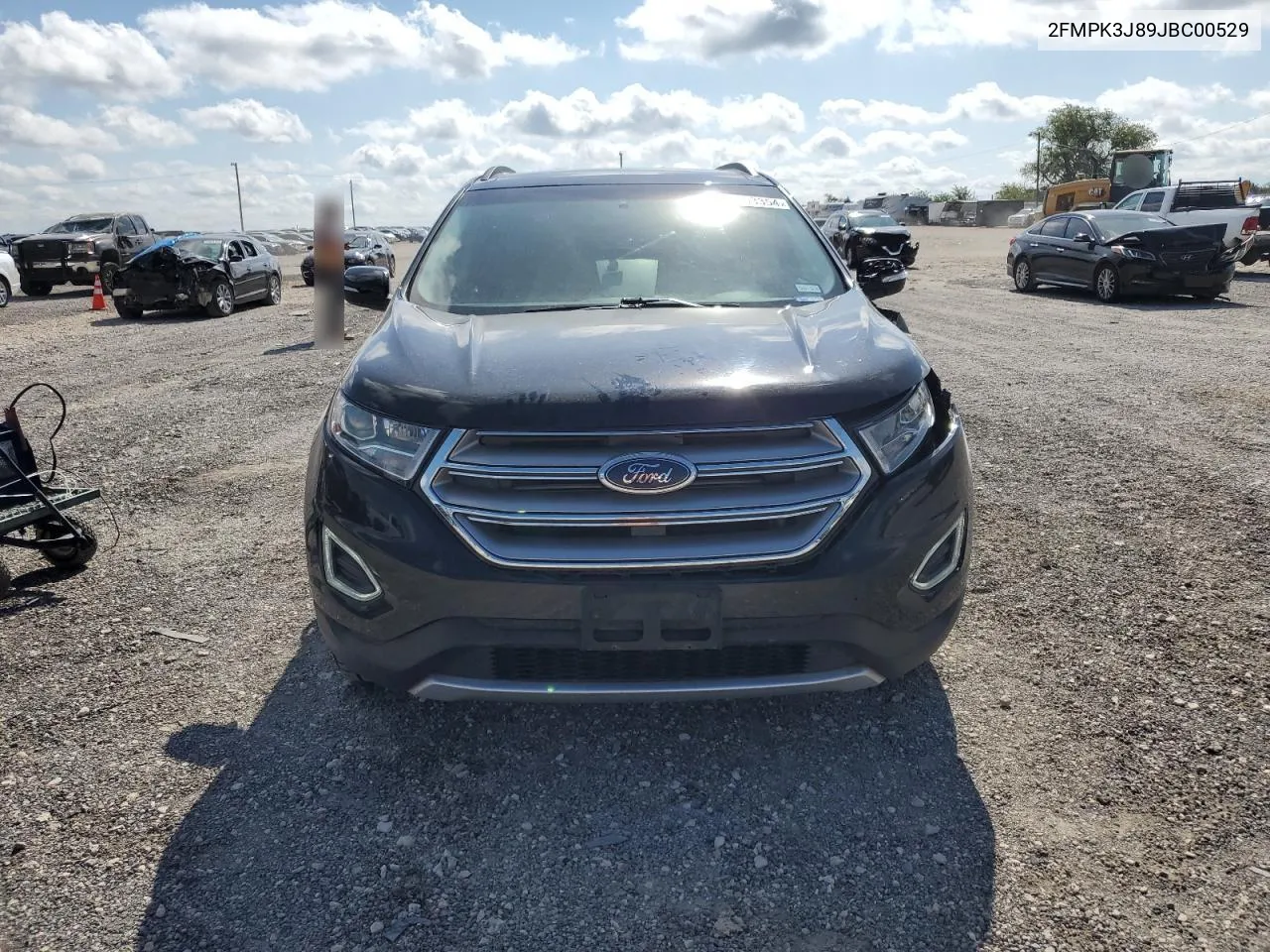 2018 Ford Edge Sel VIN: 2FMPK3J89JBC00529 Lot: 71993354