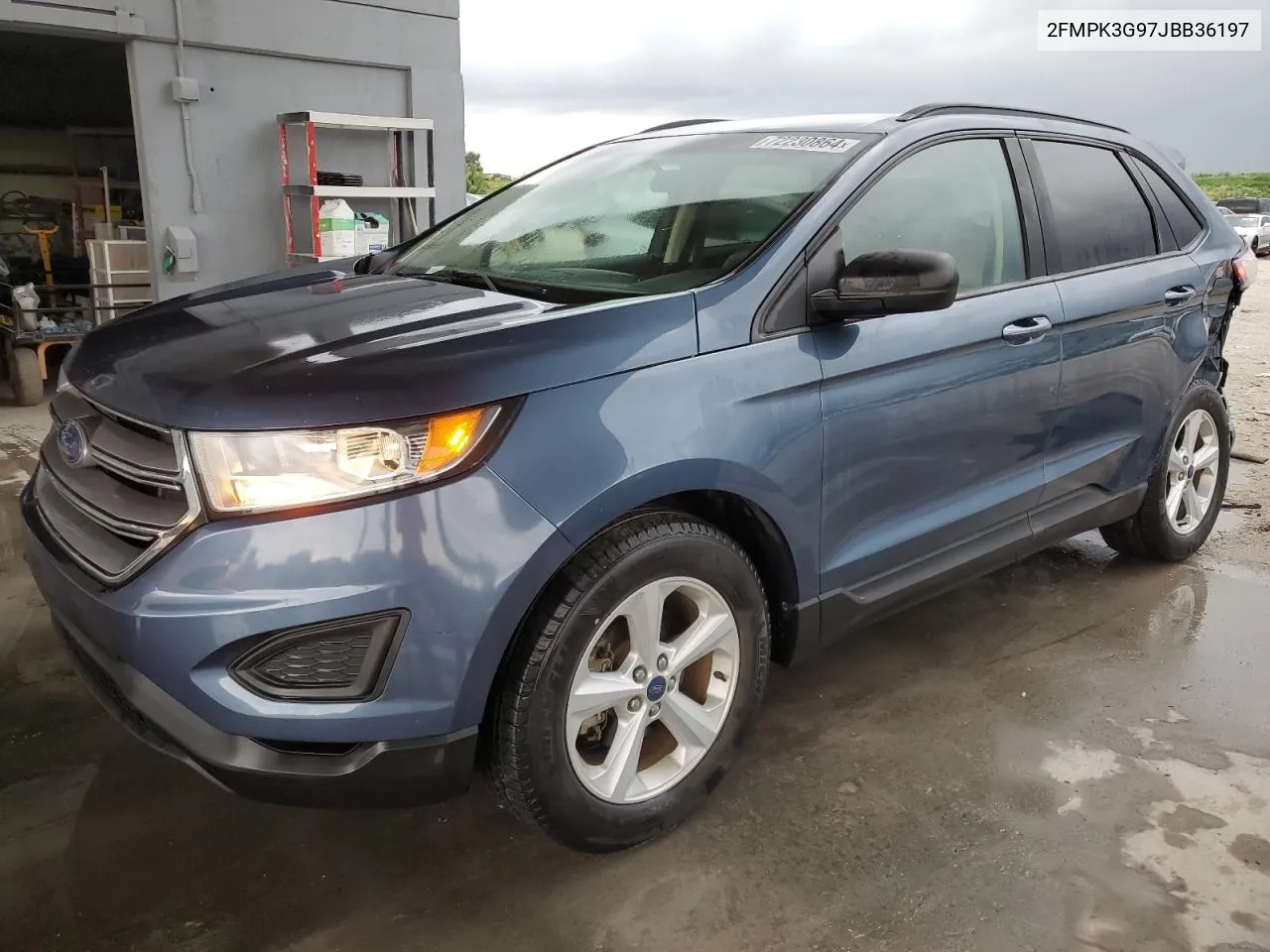 2018 Ford Edge Se VIN: 2FMPK3G97JBB36197 Lot: 72230864