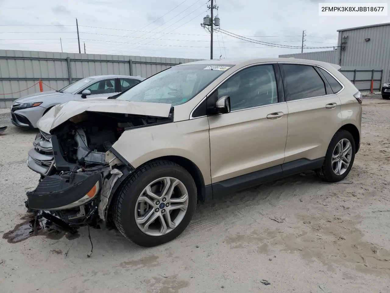 2FMPK3K8XJBB18677 2018 Ford Edge Titanium