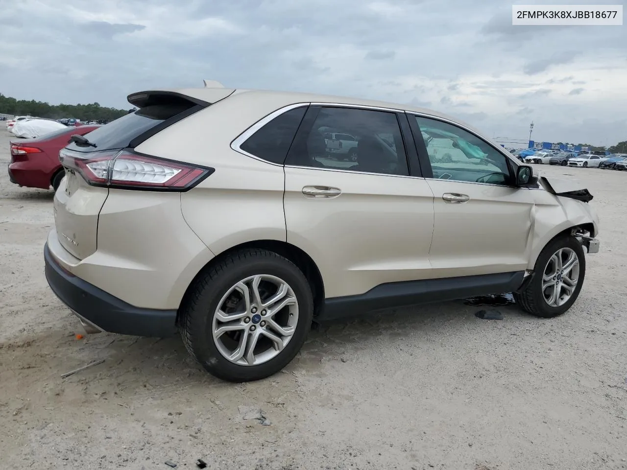 2FMPK3K8XJBB18677 2018 Ford Edge Titanium