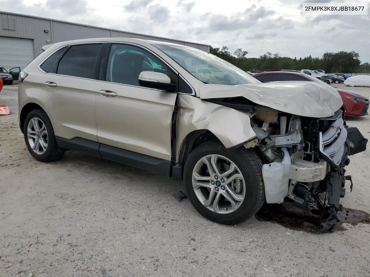 2FMPK3K8XJBB18677 2018 Ford Edge Titanium