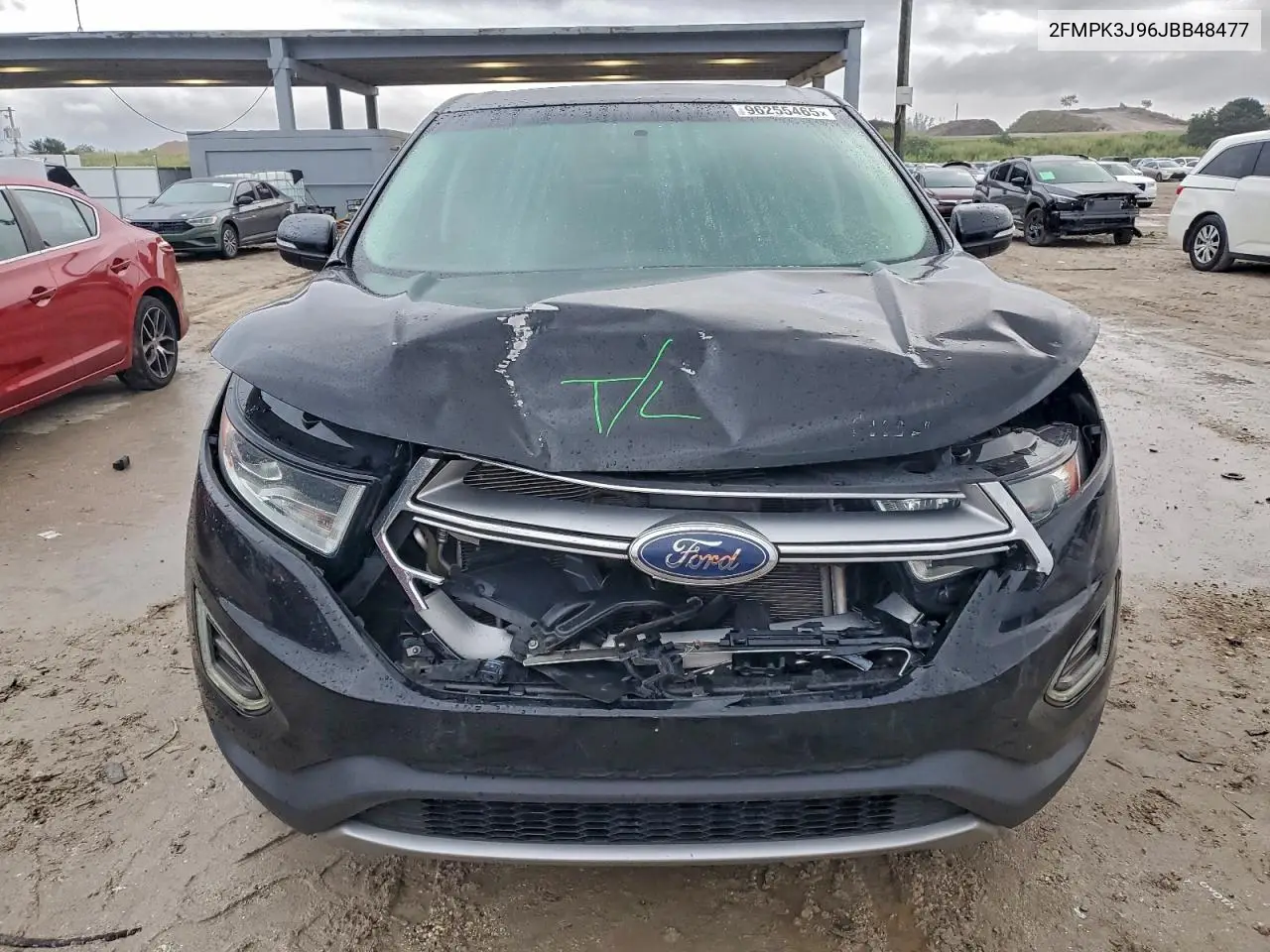 2FMPK3J96JBB48477 2018 Ford Edge Sel