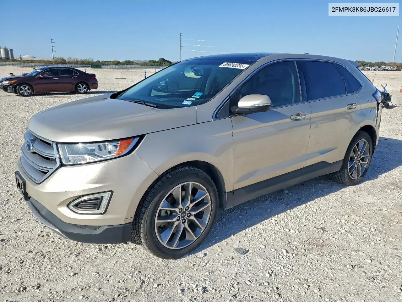 2FMPK3K86JBC26617 2018 Ford Edge Titanium