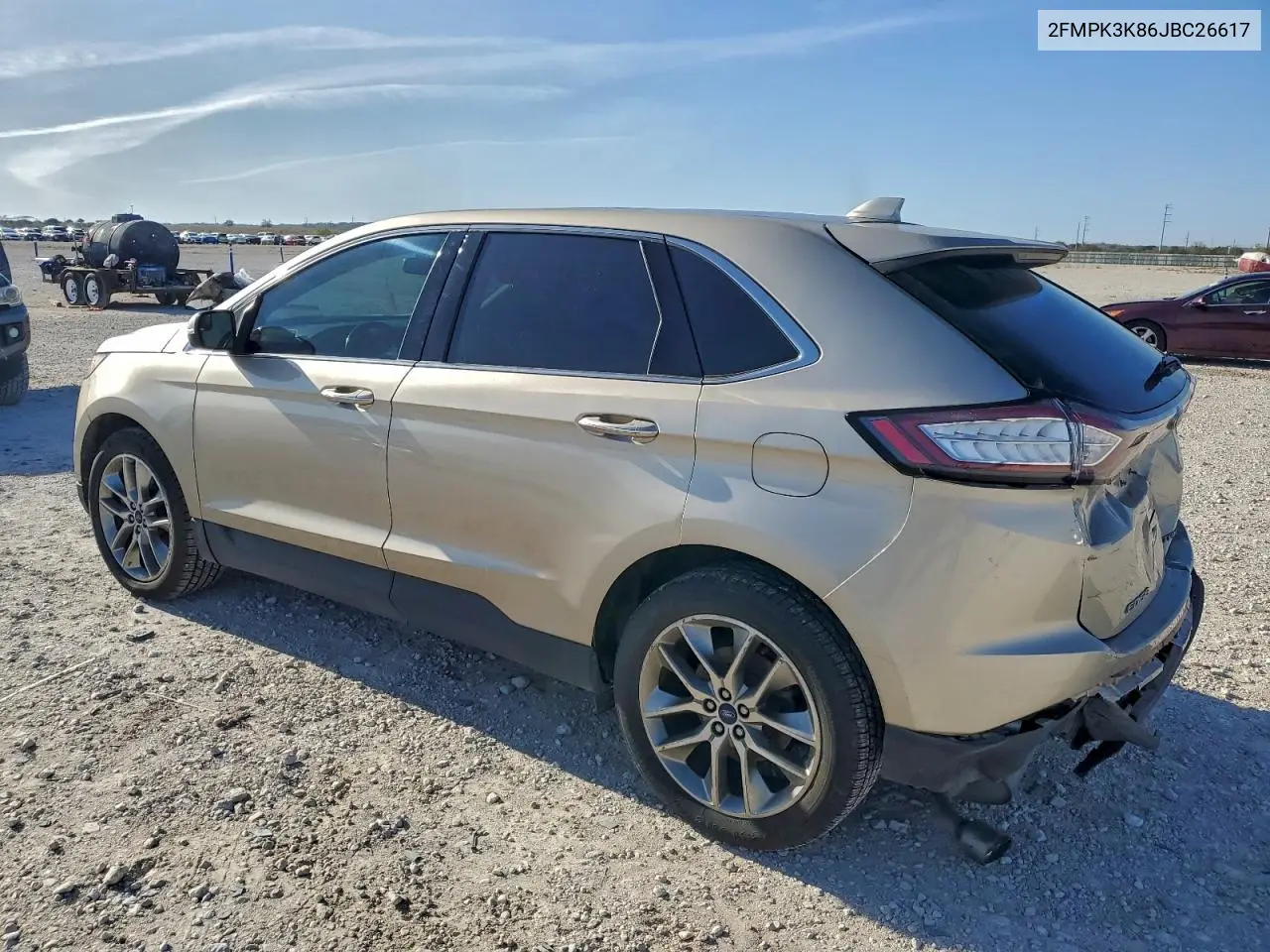 2FMPK3K86JBC26617 2018 Ford Edge Titanium