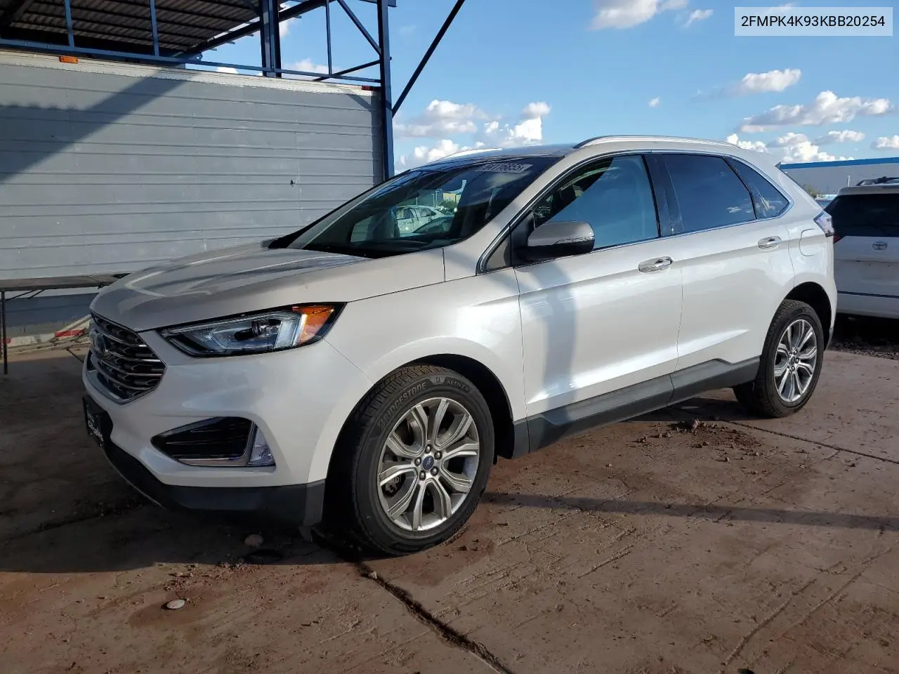 2FMPK4K93KBB20254 2019 Ford Edge Titanium