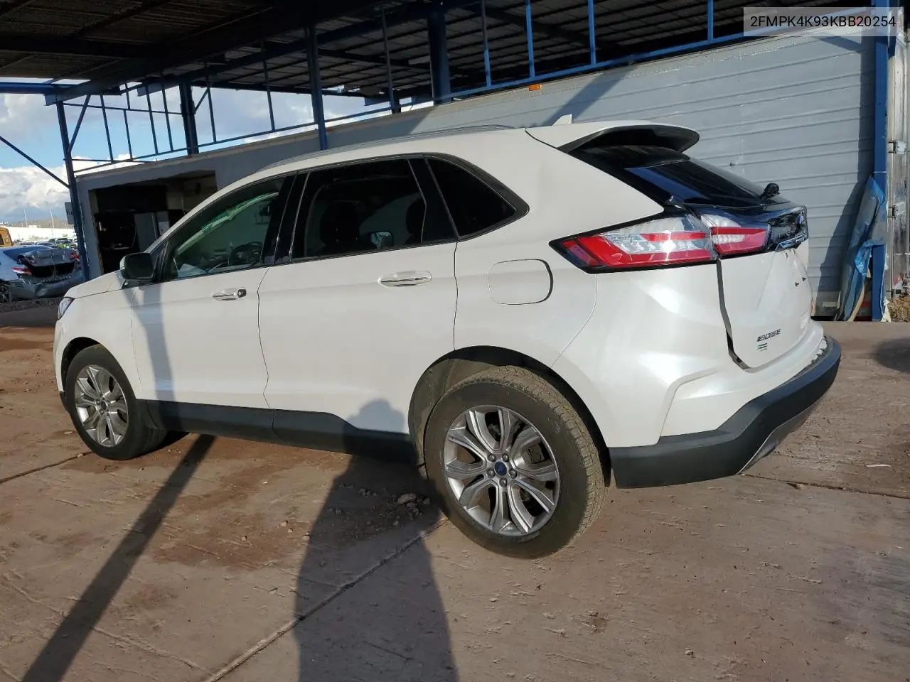 2FMPK4K93KBB20254 2019 Ford Edge Titanium