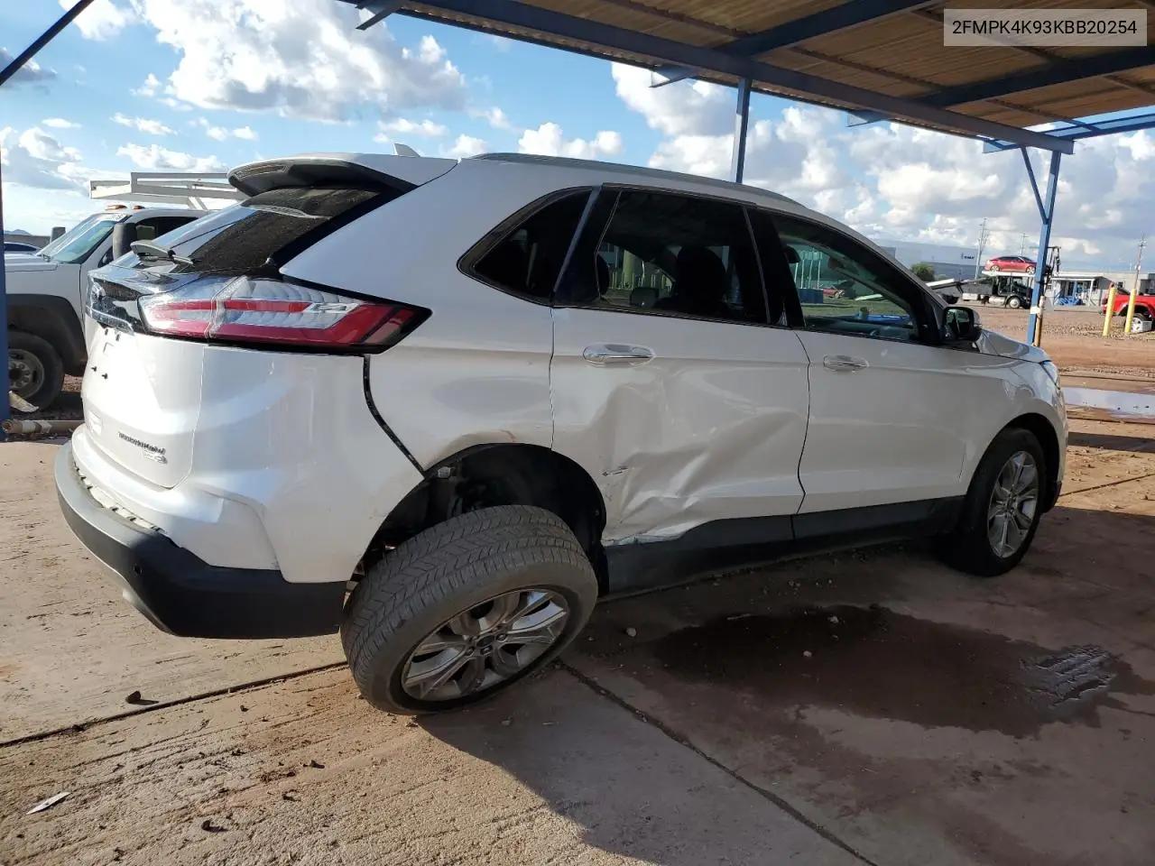 2FMPK4K93KBB20254 2019 Ford Edge Titanium
