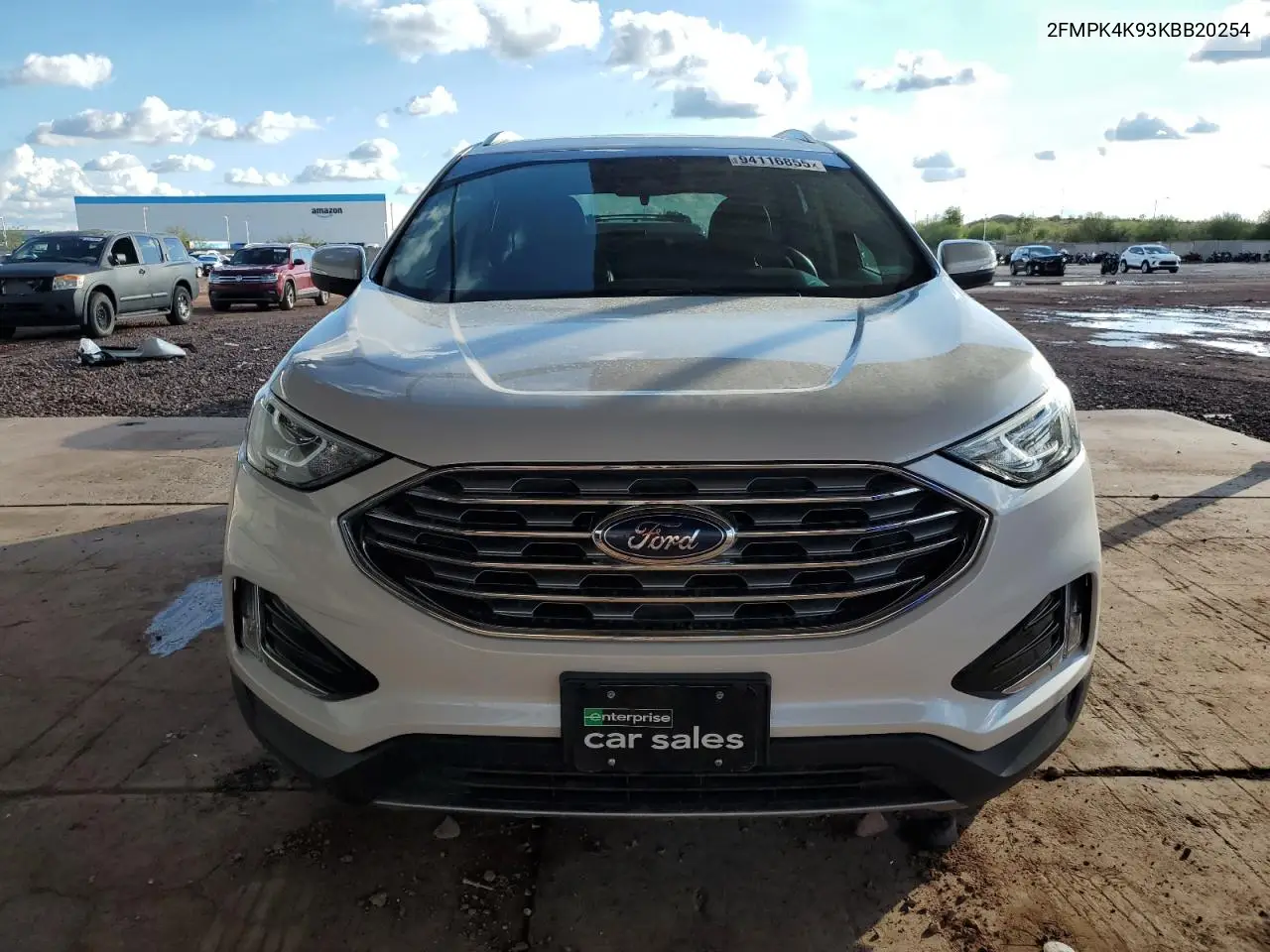 2FMPK4K93KBB20254 2019 Ford Edge Titanium