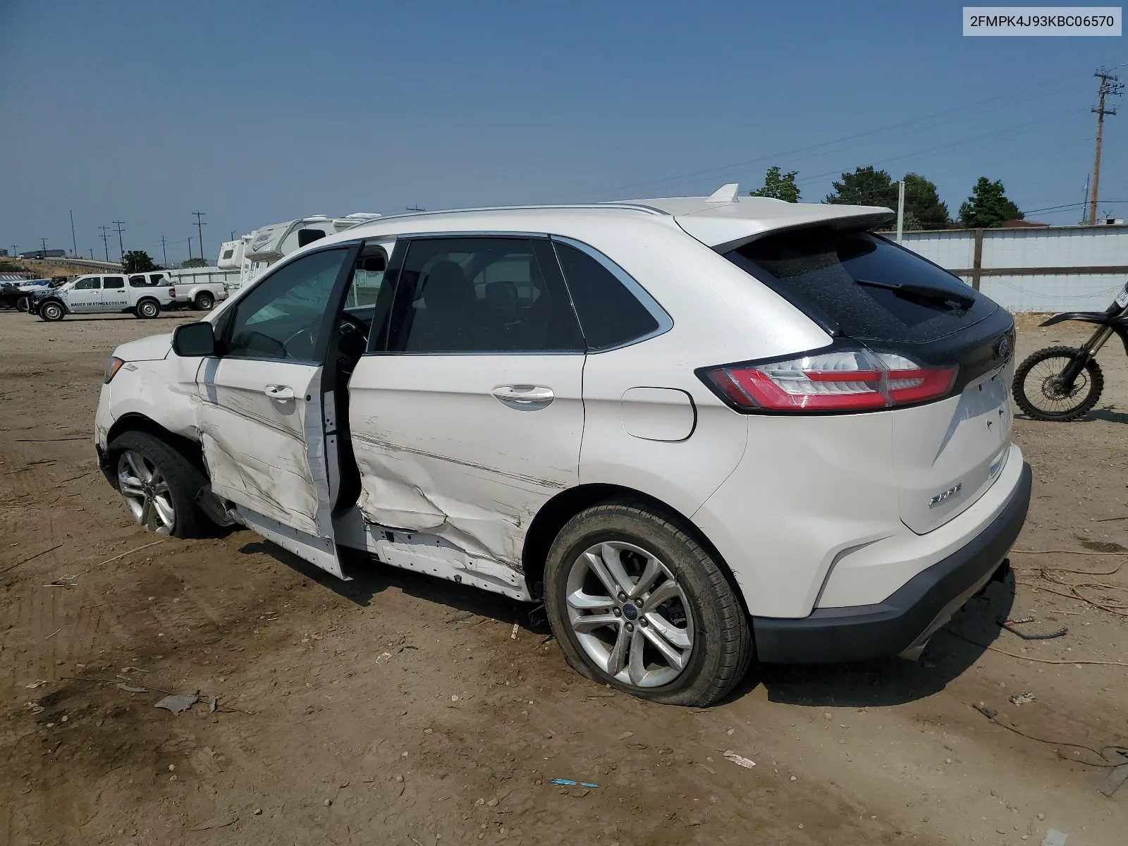 2FMPK4J93KBC06570 2019 Ford Edge Sel