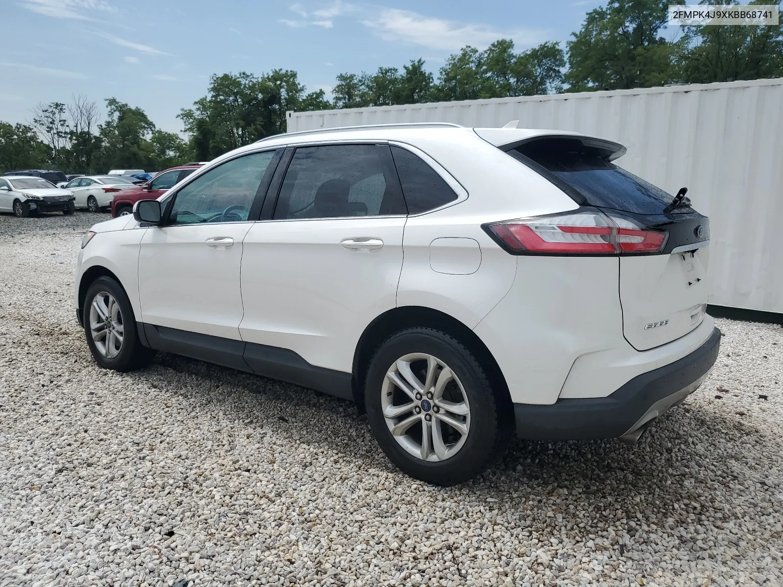 2019 Ford Edge Sel VIN: 2FMPK4J9XKBB68741 Lot: 63912514