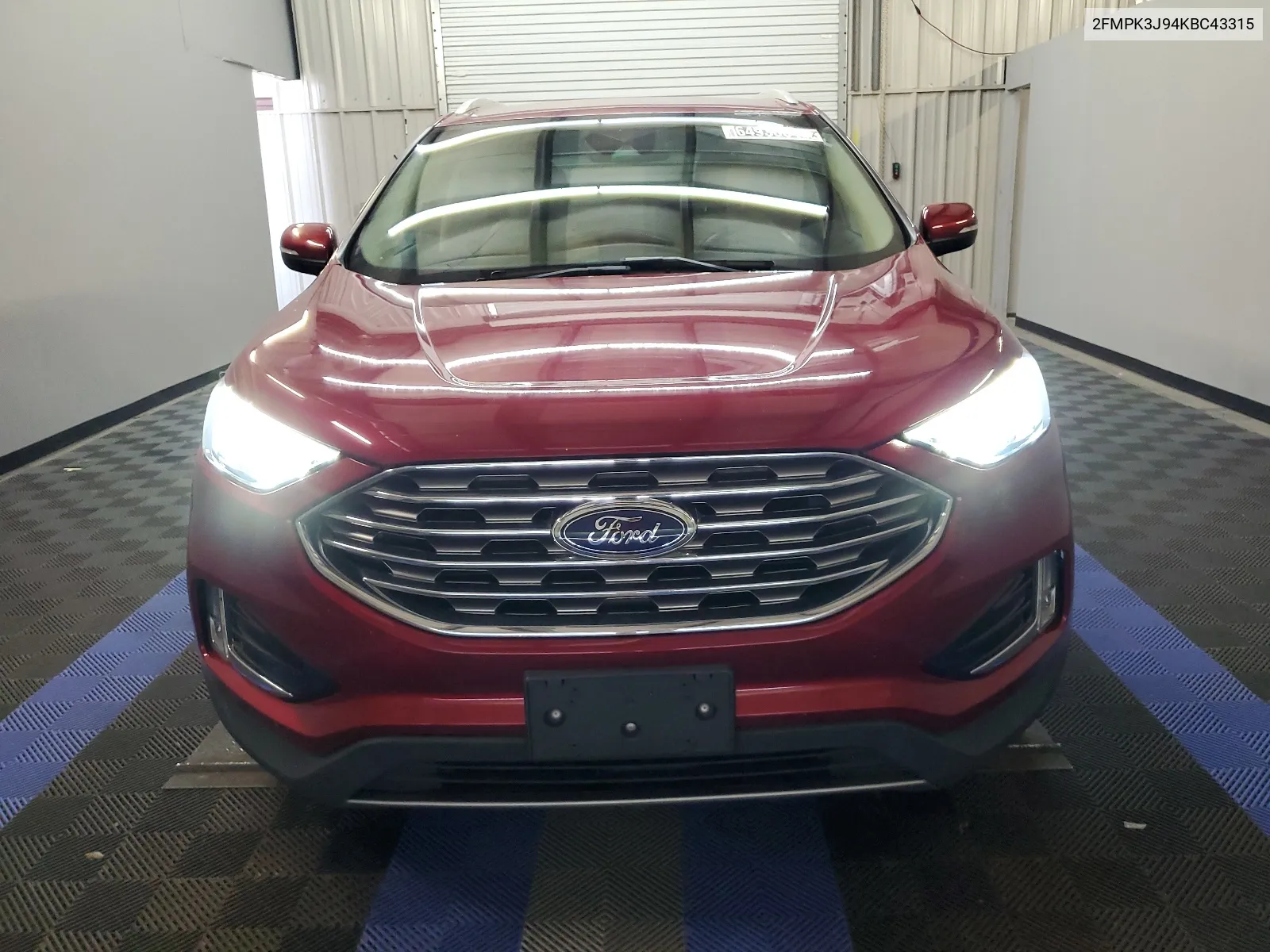 2019 Ford Edge Sel VIN: 2FMPK3J94KBC43315 Lot: 64938044