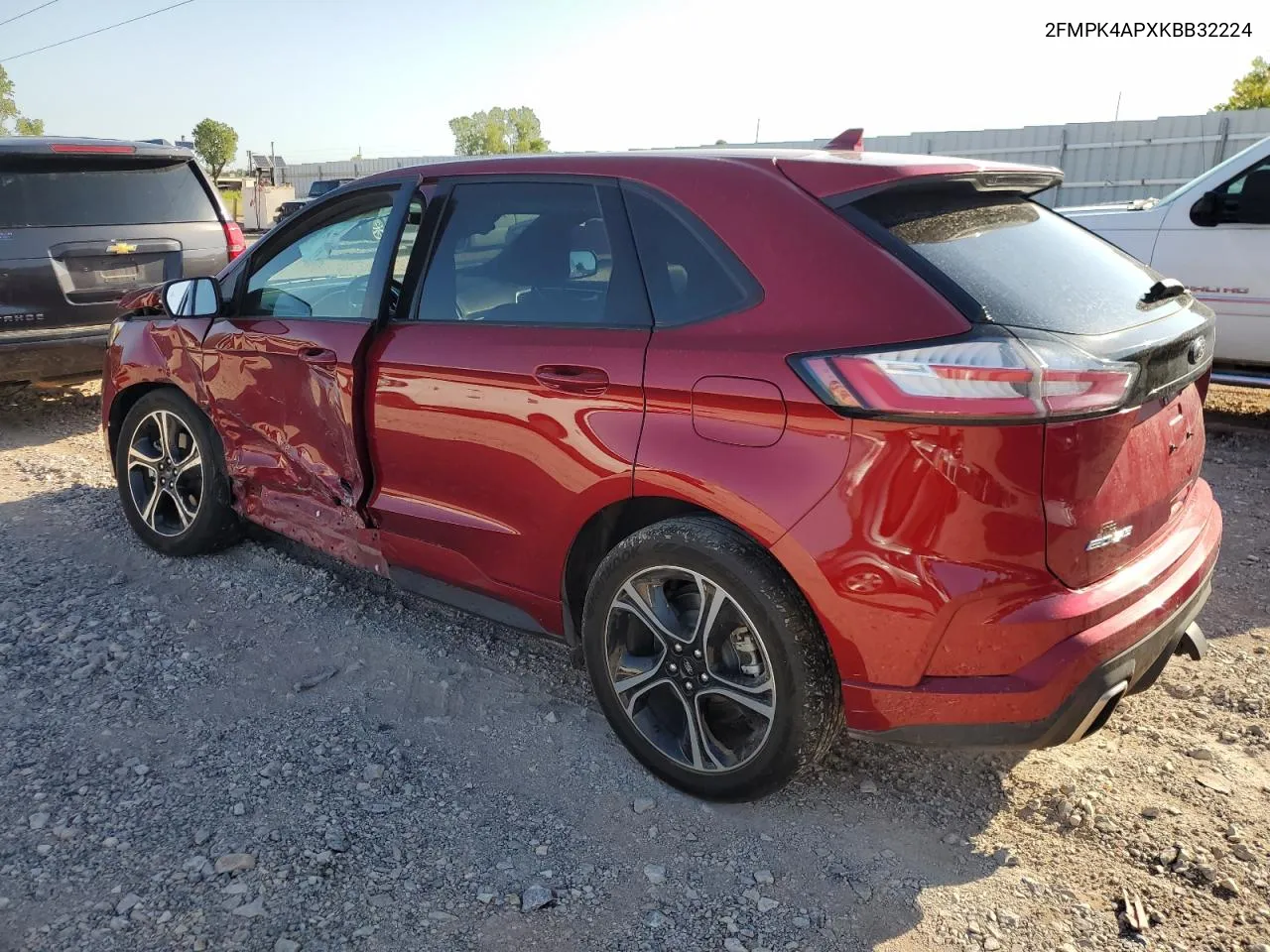 2019 Ford Edge St VIN: 2FMPK4APXKBB32224 Lot: 71604794