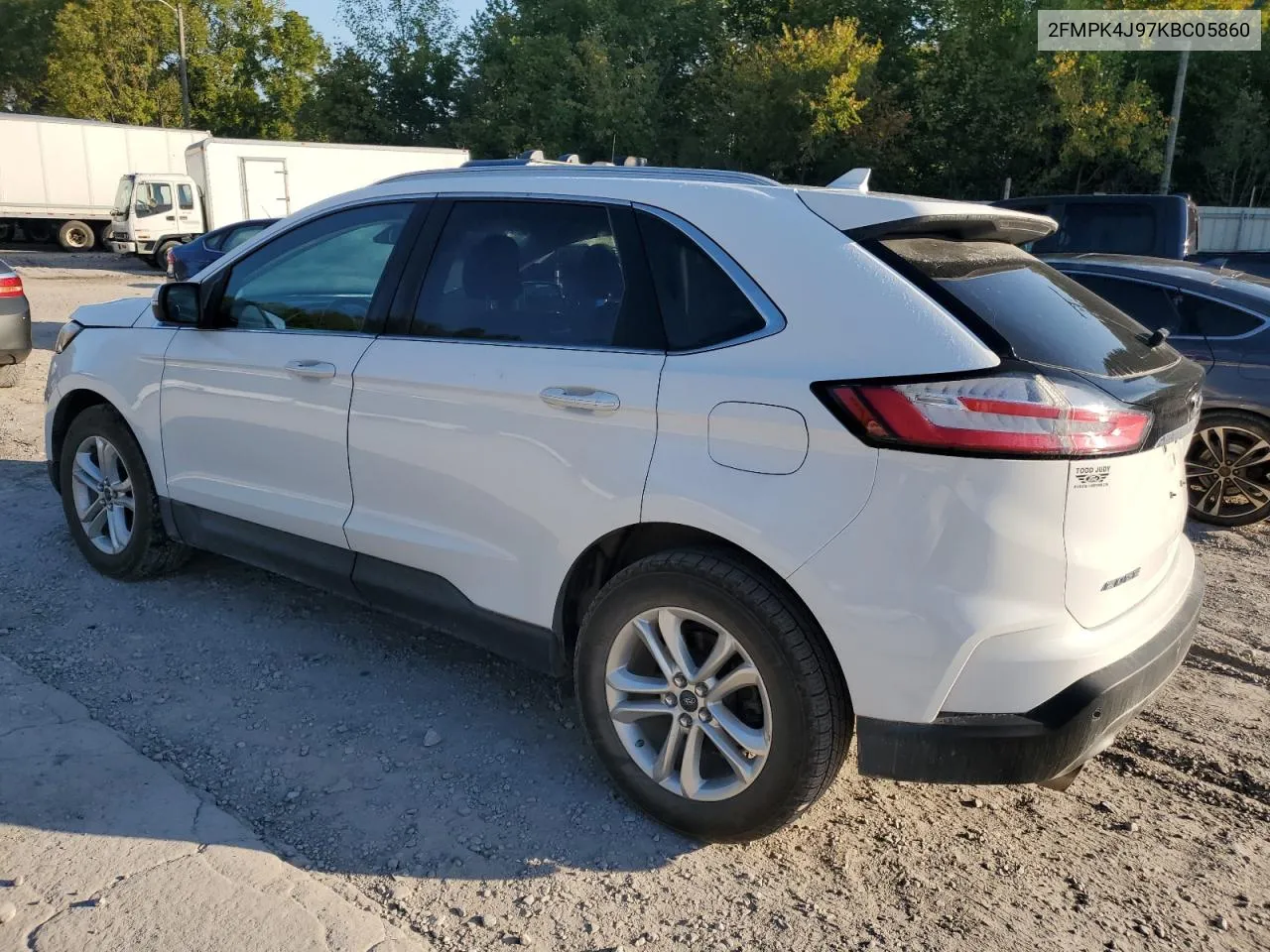 2019 Ford Edge Sel VIN: 2FMPK4J97KBC05860 Lot: 72445904