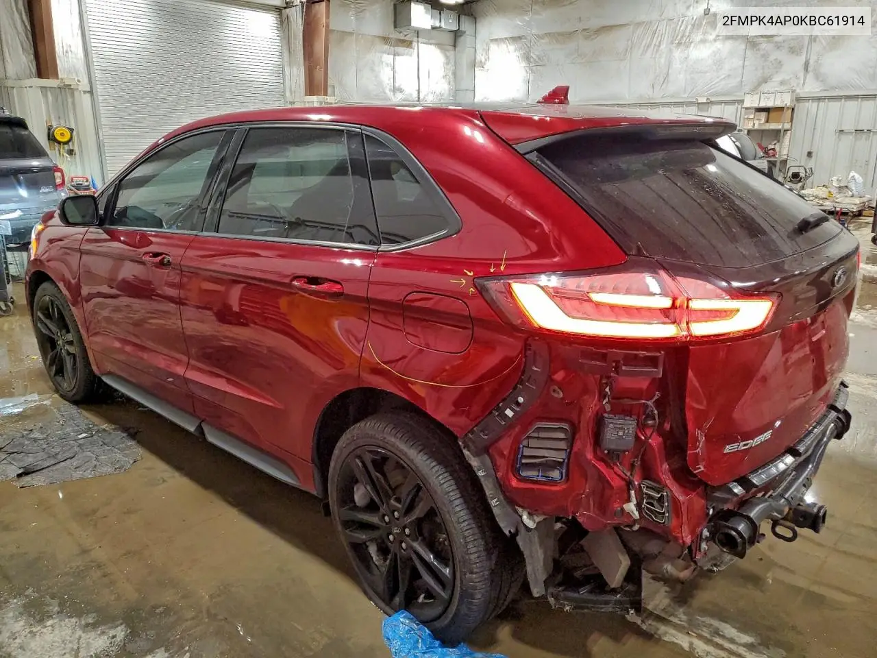 2FMPK4AP0KBC61914 2019 Ford Edge St