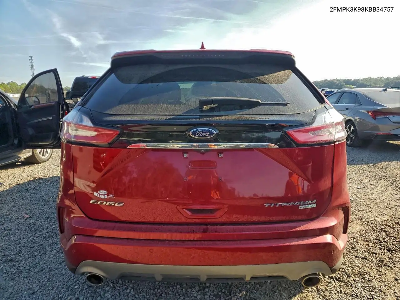 2FMPK3K98KBB34757 2019 Ford Edge Titanium