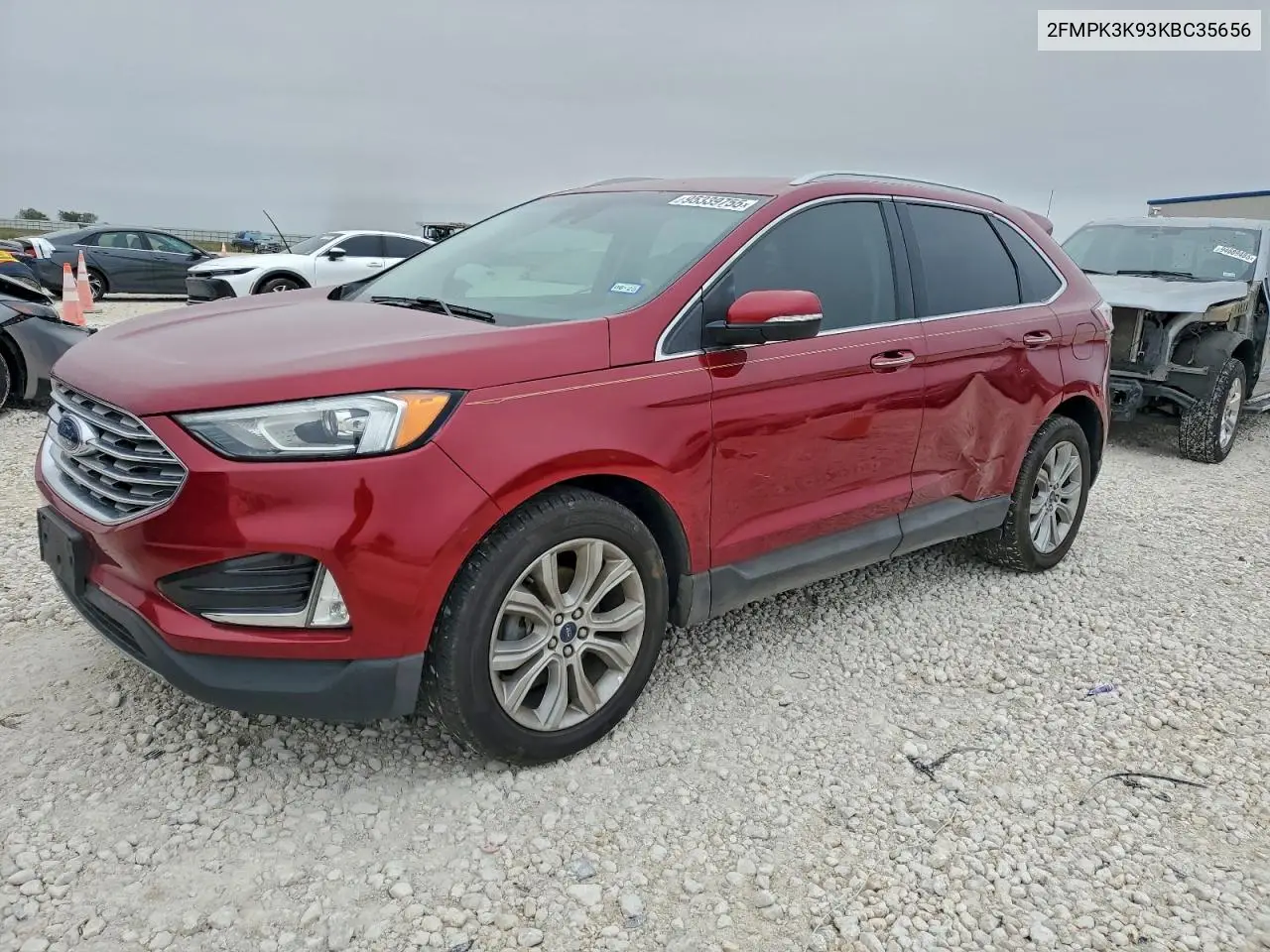 2FMPK3K93KBC35656 2019 Ford Edge Titanium