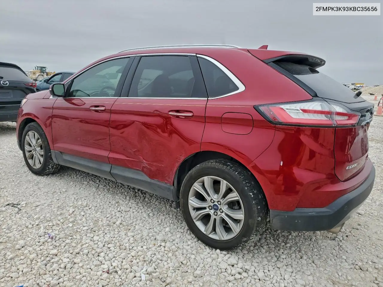2FMPK3K93KBC35656 2019 Ford Edge Titanium