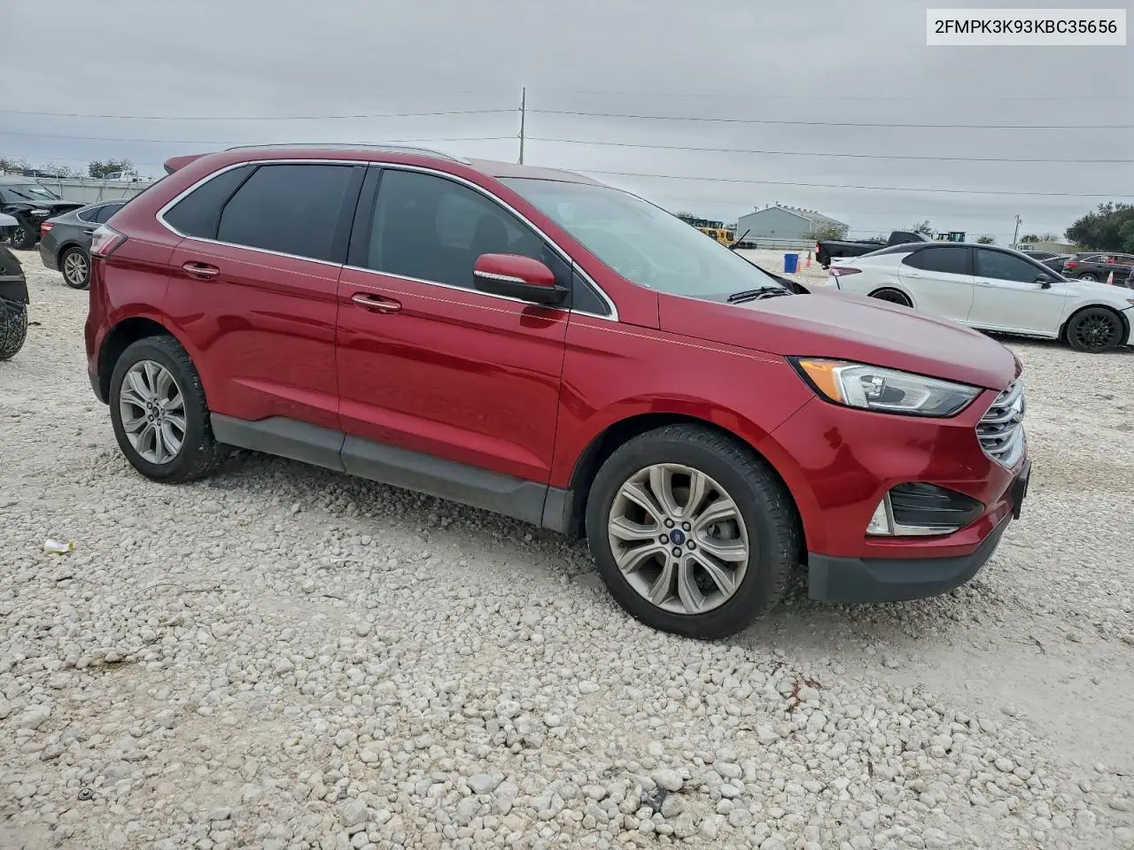 2FMPK3K93KBC35656 2019 Ford Edge Titanium