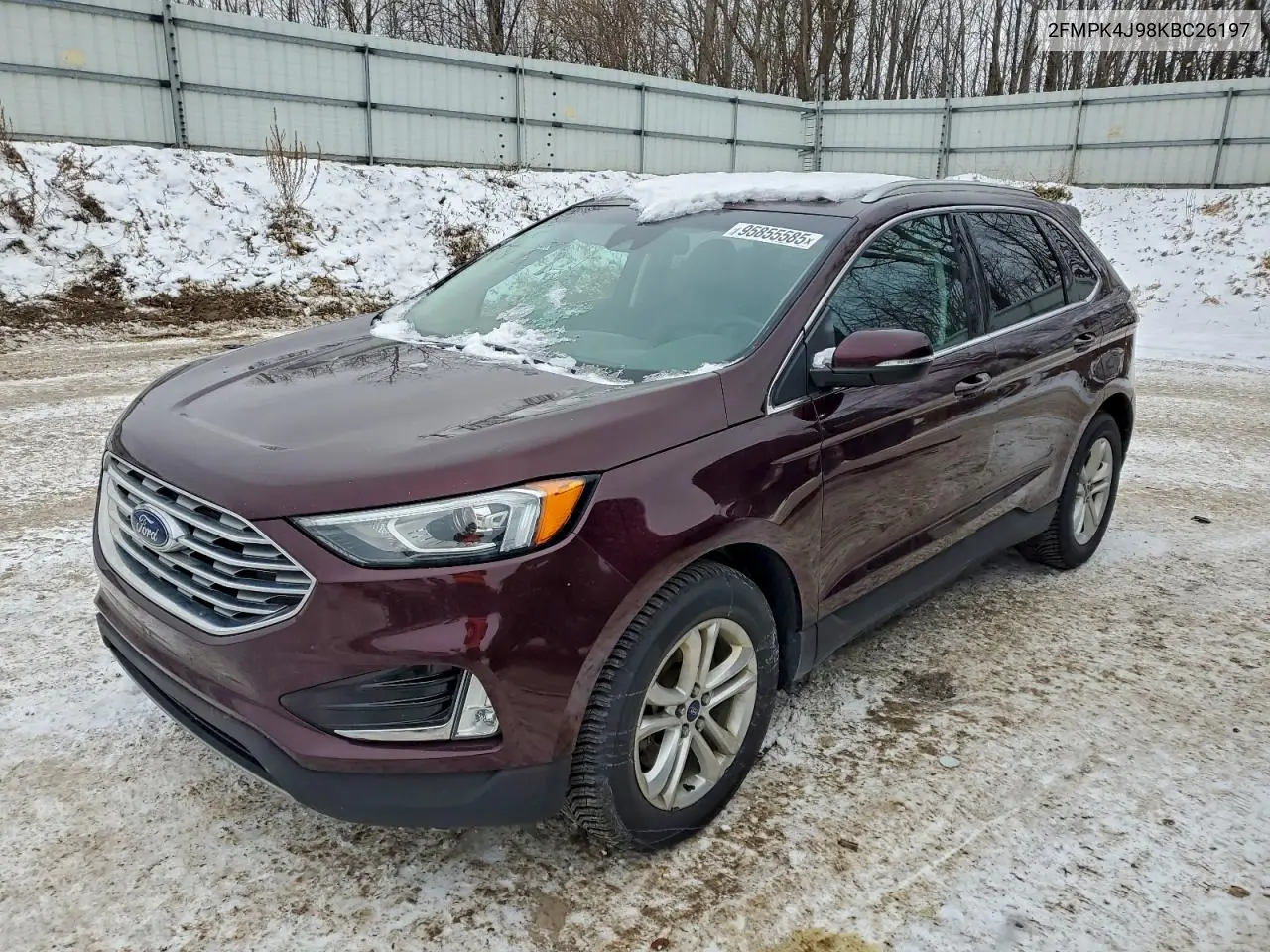2FMPK4J98KBC26197 2019 Ford Edge Sel