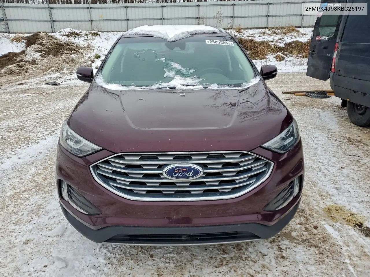 2FMPK4J98KBC26197 2019 Ford Edge Sel