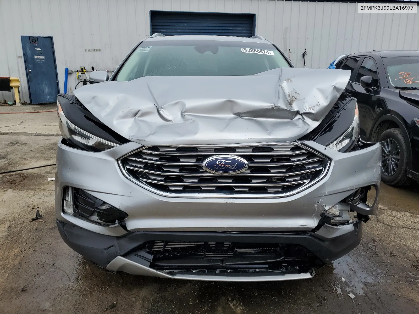 2020 Ford Edge Sel VIN: 2FMPK3J99LBA16977 Lot: 53058874