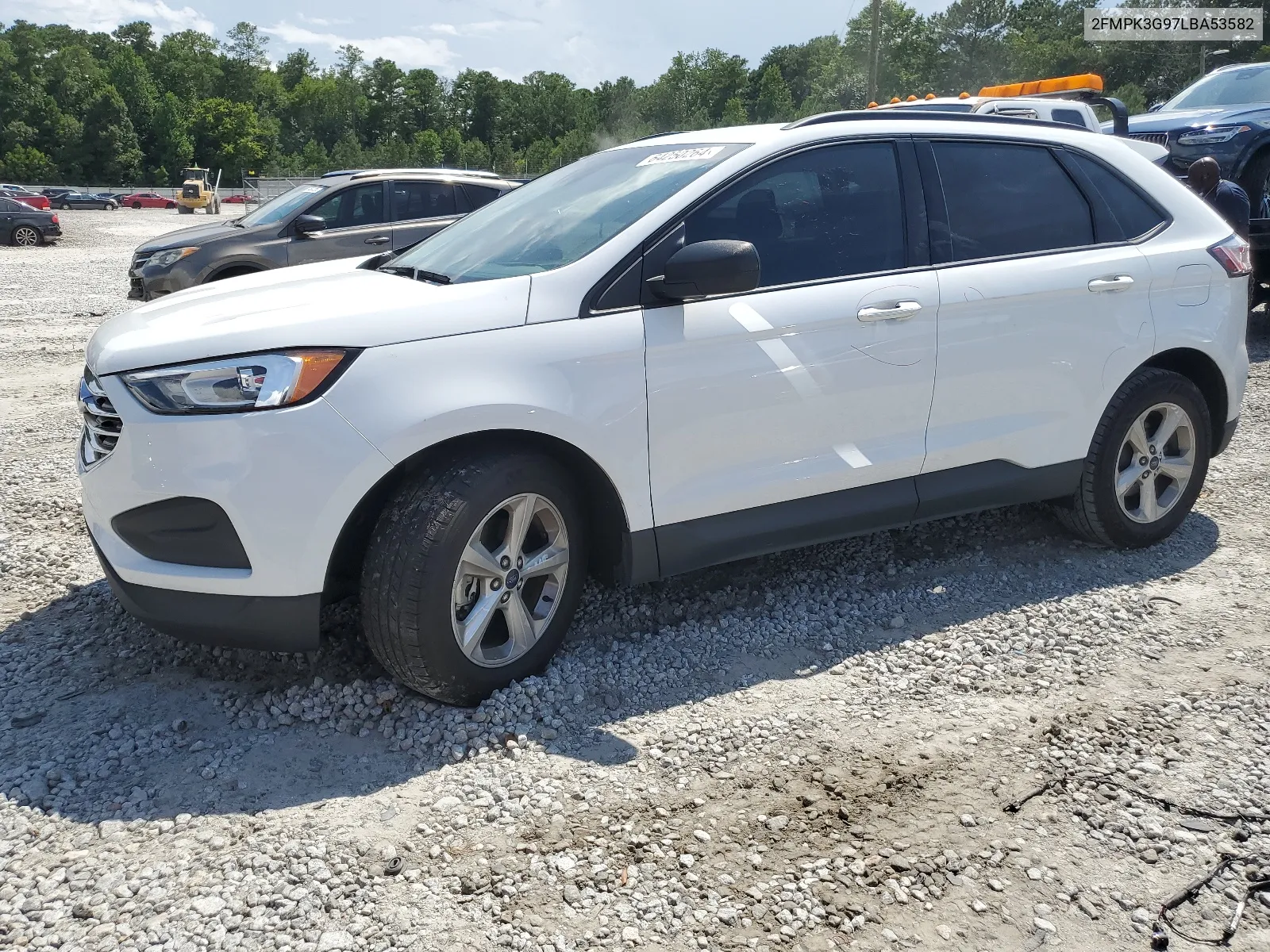 2020 Ford Edge Se VIN: 2FMPK3G97LBA53582 Lot: 64250264