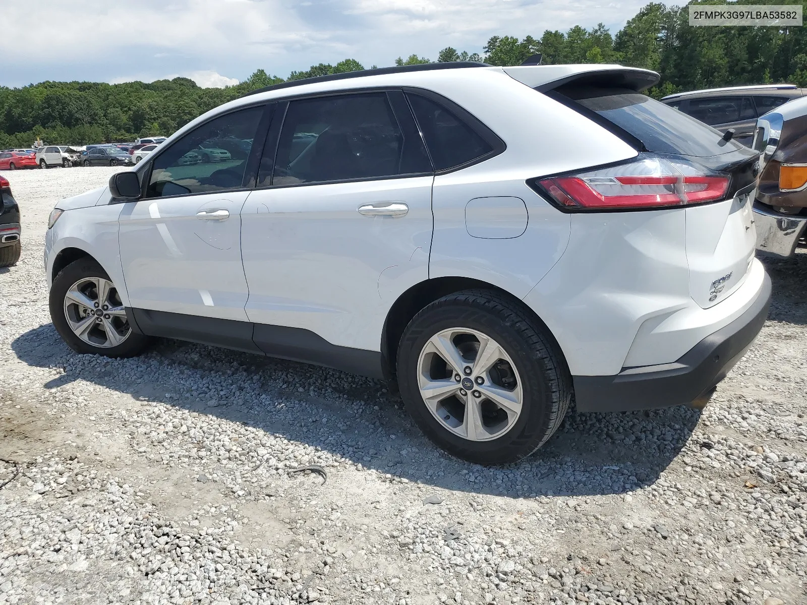 2020 Ford Edge Se VIN: 2FMPK3G97LBA53582 Lot: 64250264