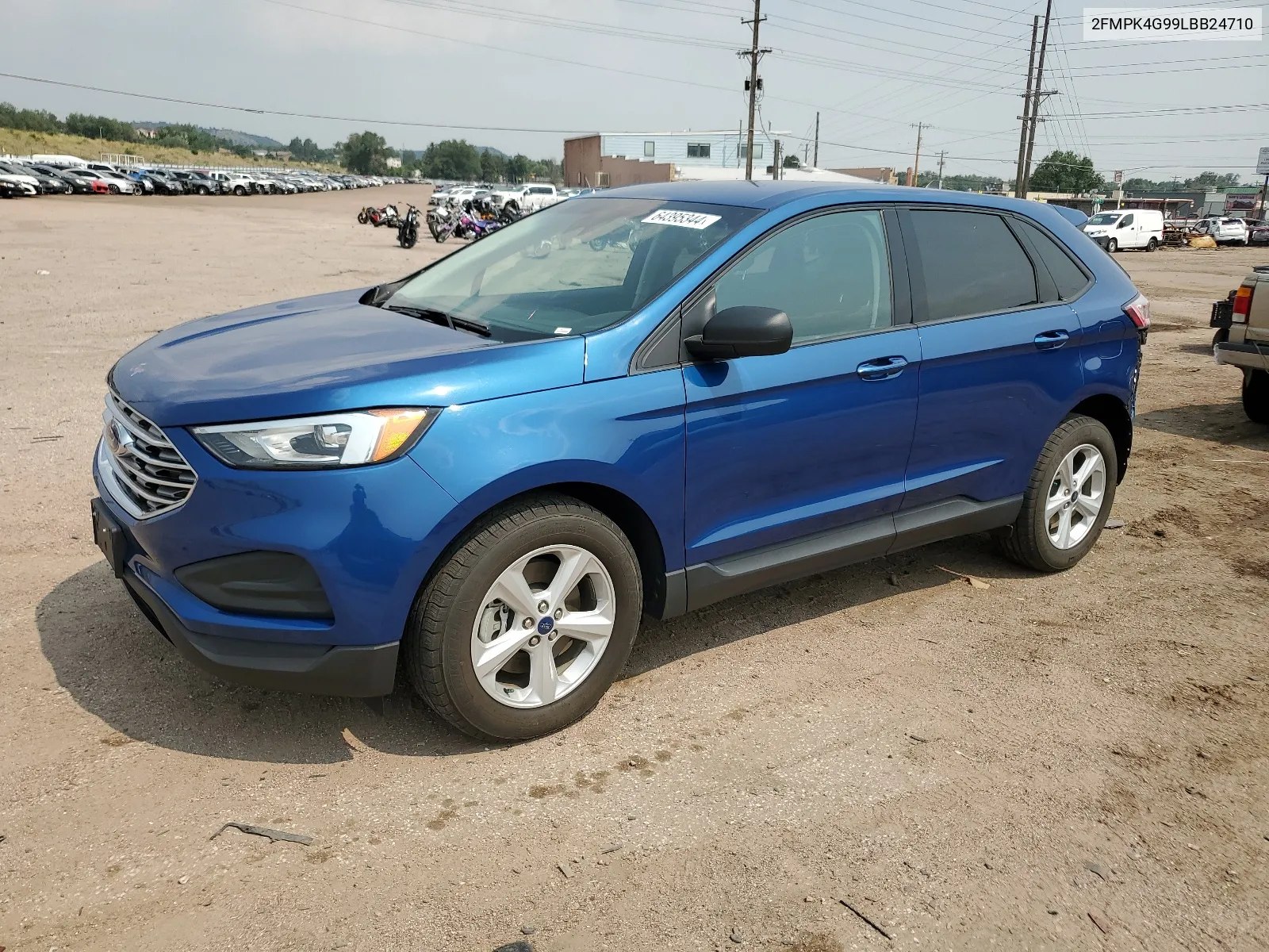 2020 Ford Edge Se VIN: 2FMPK4G99LBB24710 Lot: 64395344