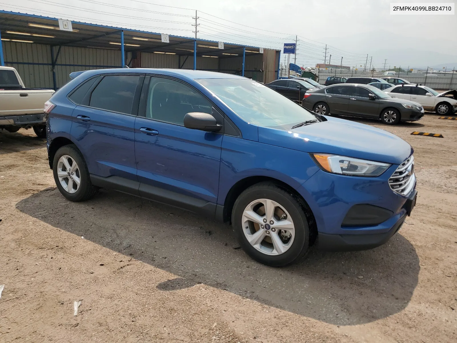 2020 Ford Edge Se VIN: 2FMPK4G99LBB24710 Lot: 64395344