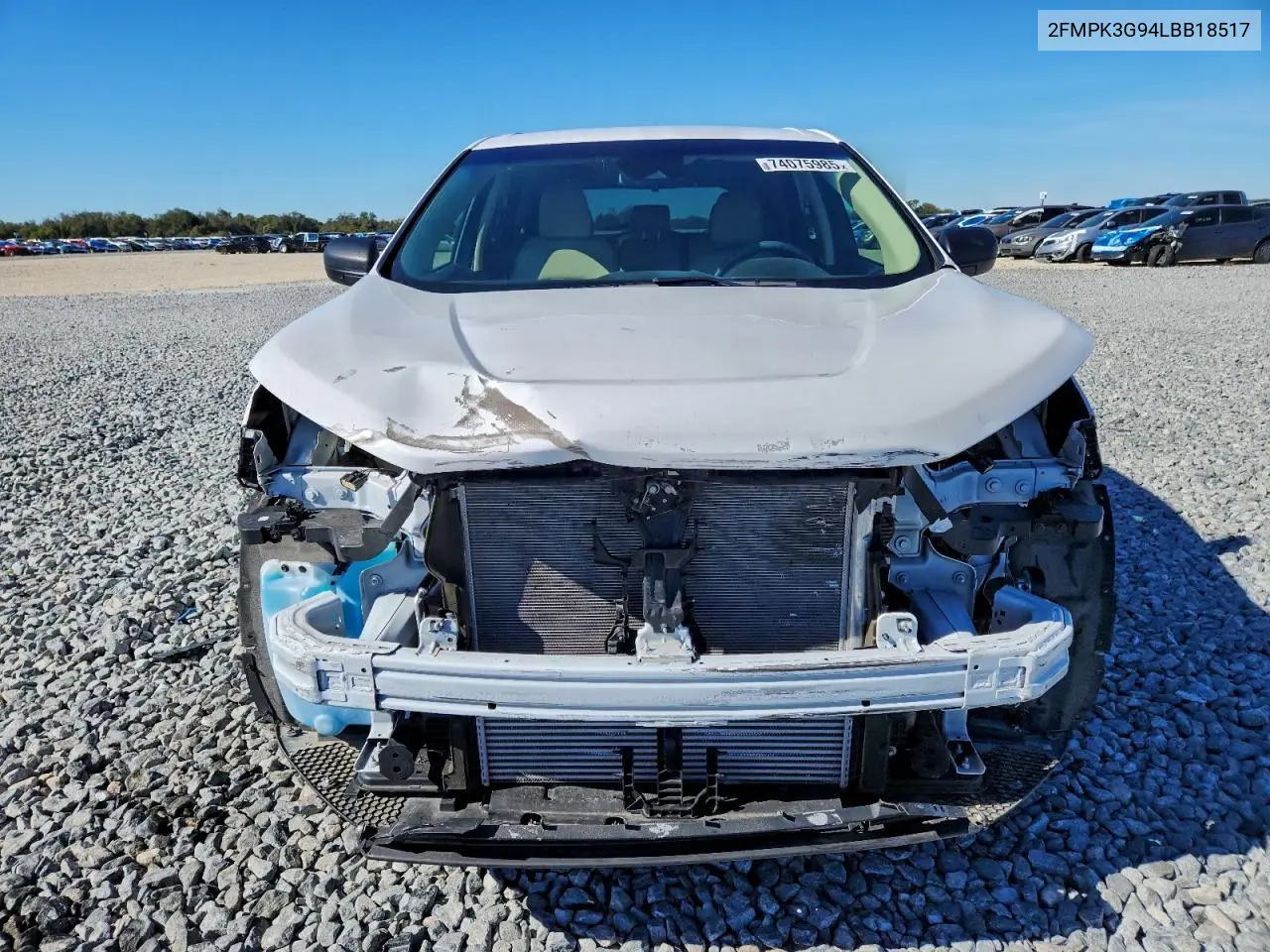 2FMPK3G94LBB18517 2020 Ford Edge Se