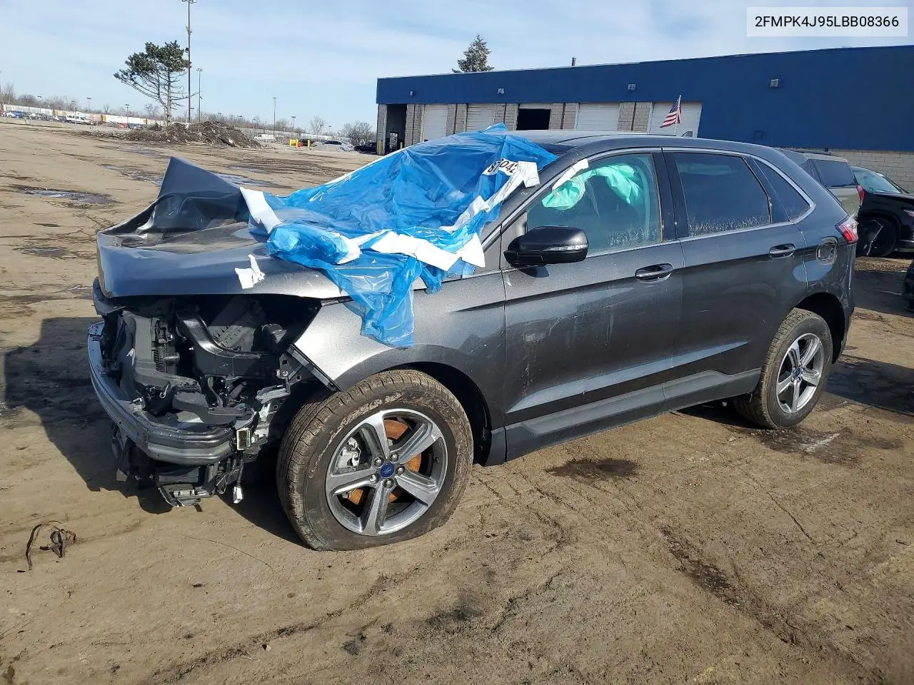 2FMPK4J95LBB08366 2020 Ford Edge Sel