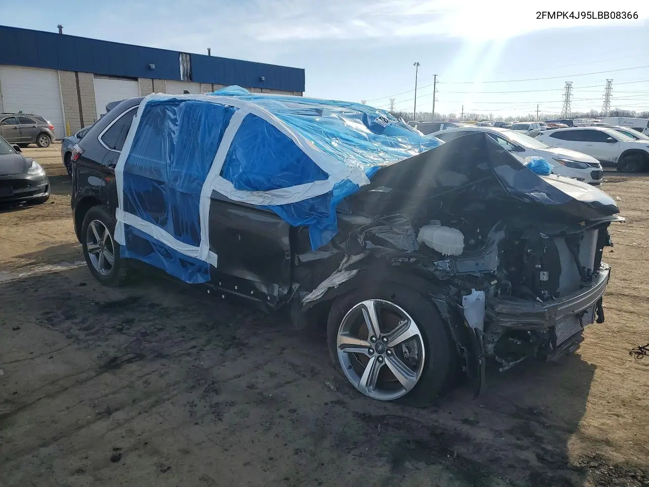 2FMPK4J95LBB08366 2020 Ford Edge Sel