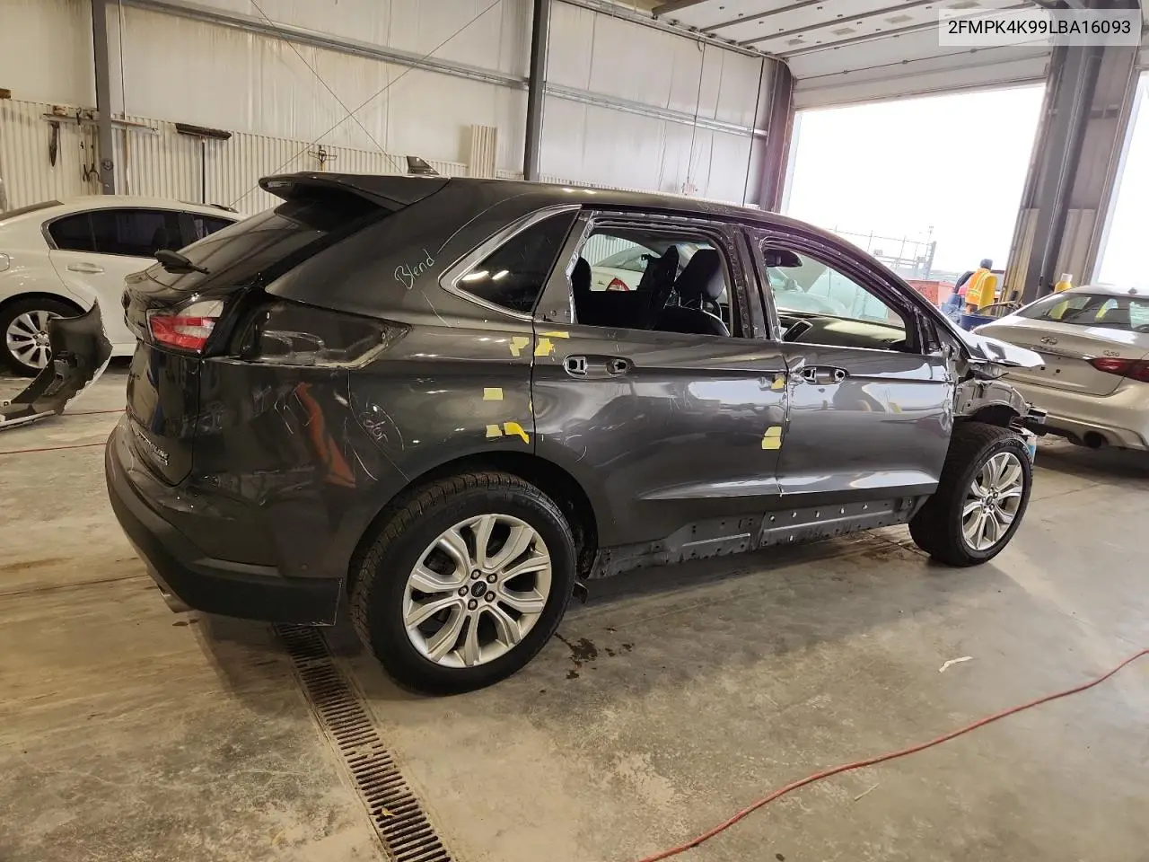 2FMPK4K99LBA16093 2020 Ford Edge Titanium