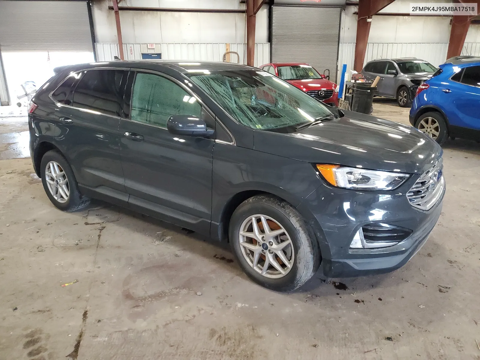 2021 Ford Edge Sel VIN: 2FMPK4J95MBA17518 Lot: 60130424