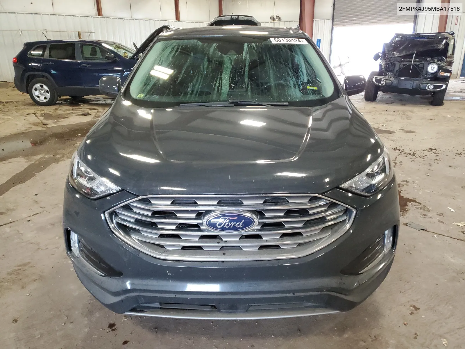 2021 Ford Edge Sel VIN: 2FMPK4J95MBA17518 Lot: 60130424