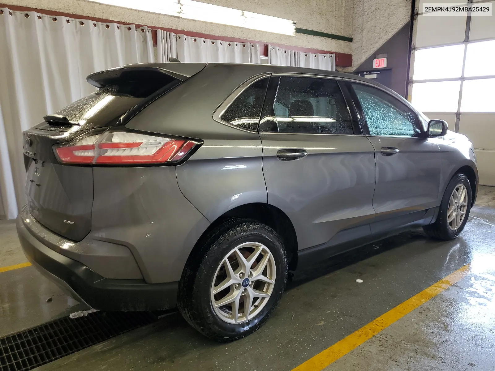 2021 Ford Edge Sel VIN: 2FMPK4J92MBA25429 Lot: 62046594