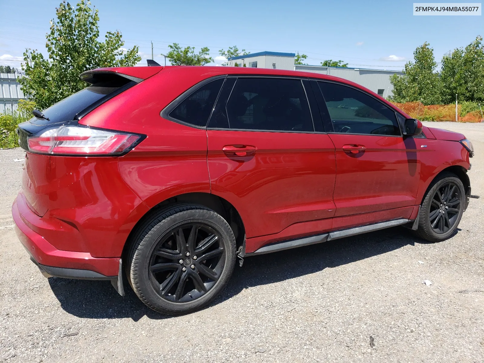 2021 Ford Edge Sel VIN: 2FMPK4J94MBA55077 Lot: 64054774