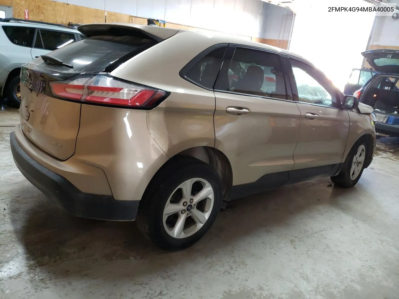 2021 Ford Edge Se VIN: 2FMPK4G94MBA40005 Lot: 71606494