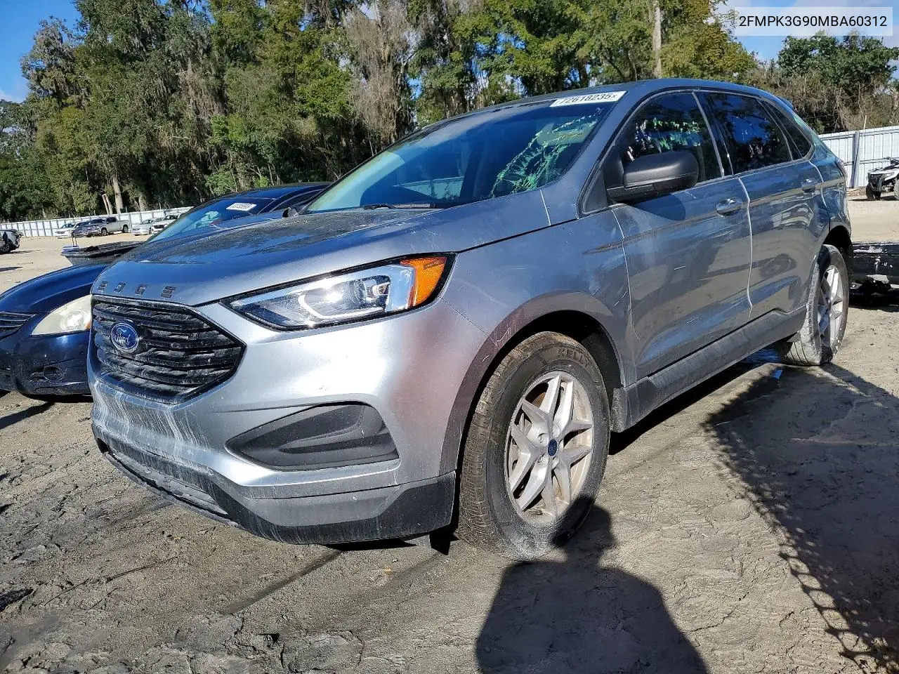 2FMPK3G90MBA60312 2021 Ford Edge Se