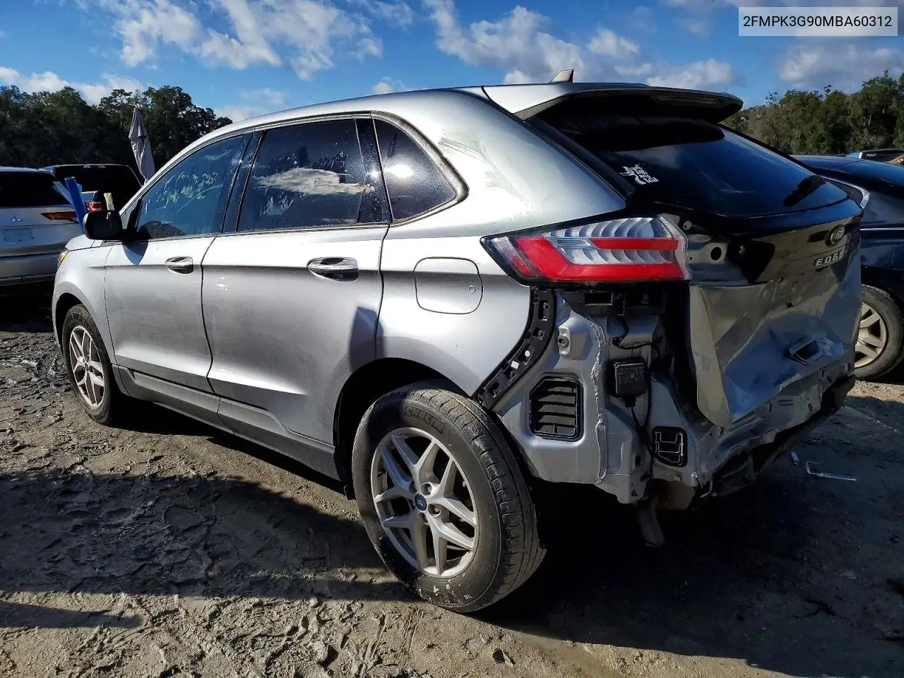 2FMPK3G90MBA60312 2021 Ford Edge Se