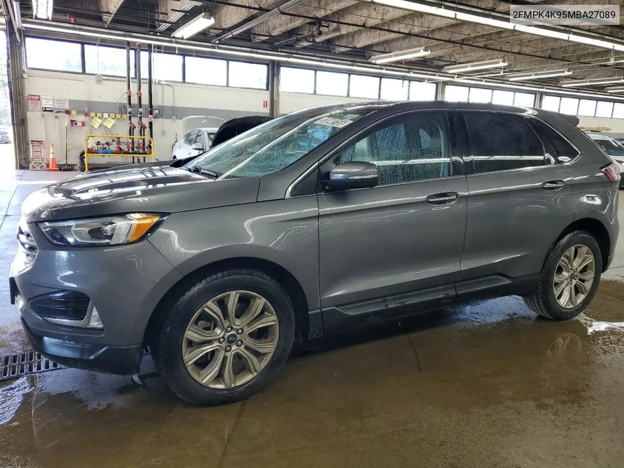 2FMPK4K95MBA27089 2021 Ford Edge Titanium