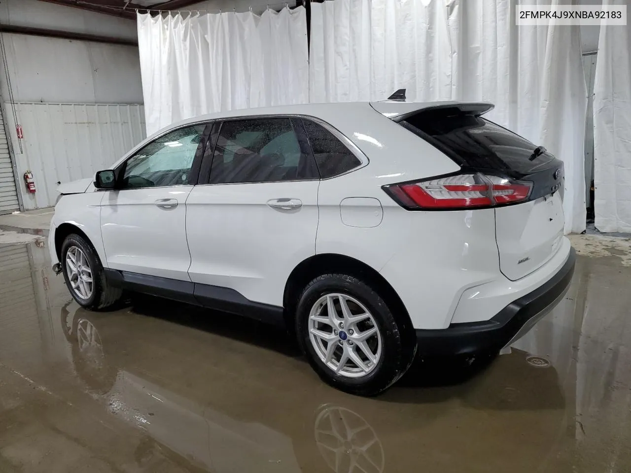 2022 Ford Edge Sel VIN: 2FMPK4J9XNBA92183 Lot: 59333114