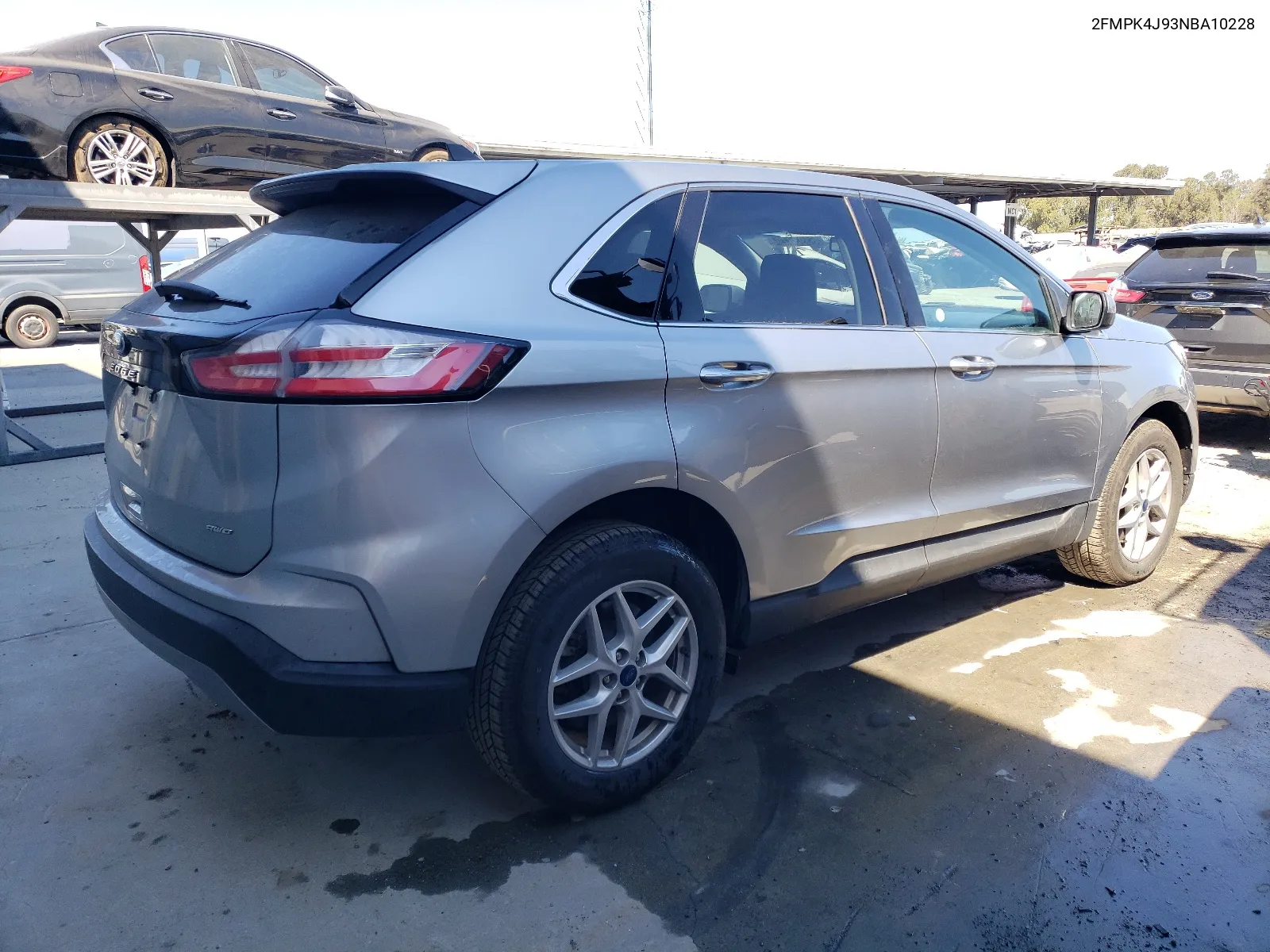 2022 Ford Edge Sel VIN: 2FMPK4J93NBA10228 Lot: 63938794